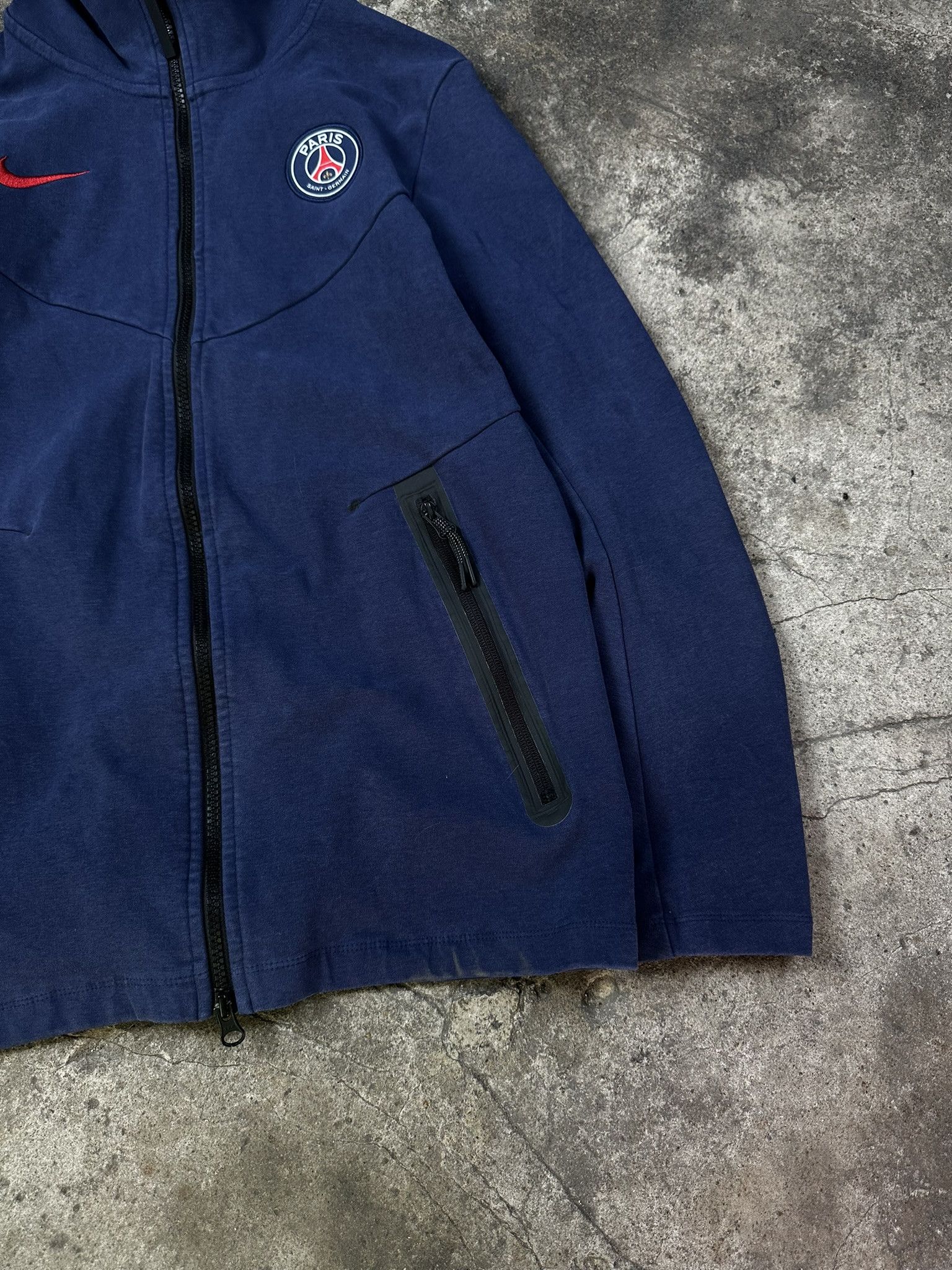 Nike Nike PSG Tech Fleece Paris Saint-Germain Zip Hoodie Size US S / EU 44-46 / 1 - 4 Thumbnail