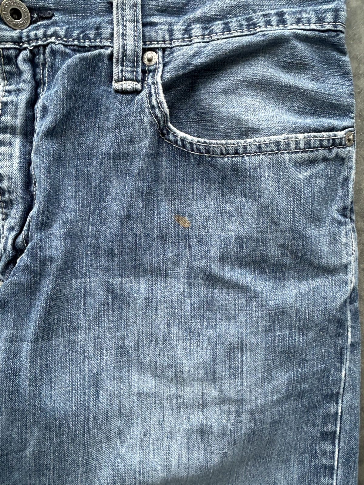 Levi's Vintage Y2K Levis Paint Splatter Bootcut Flared Jeans Size US 33 - 4 Thumbnail