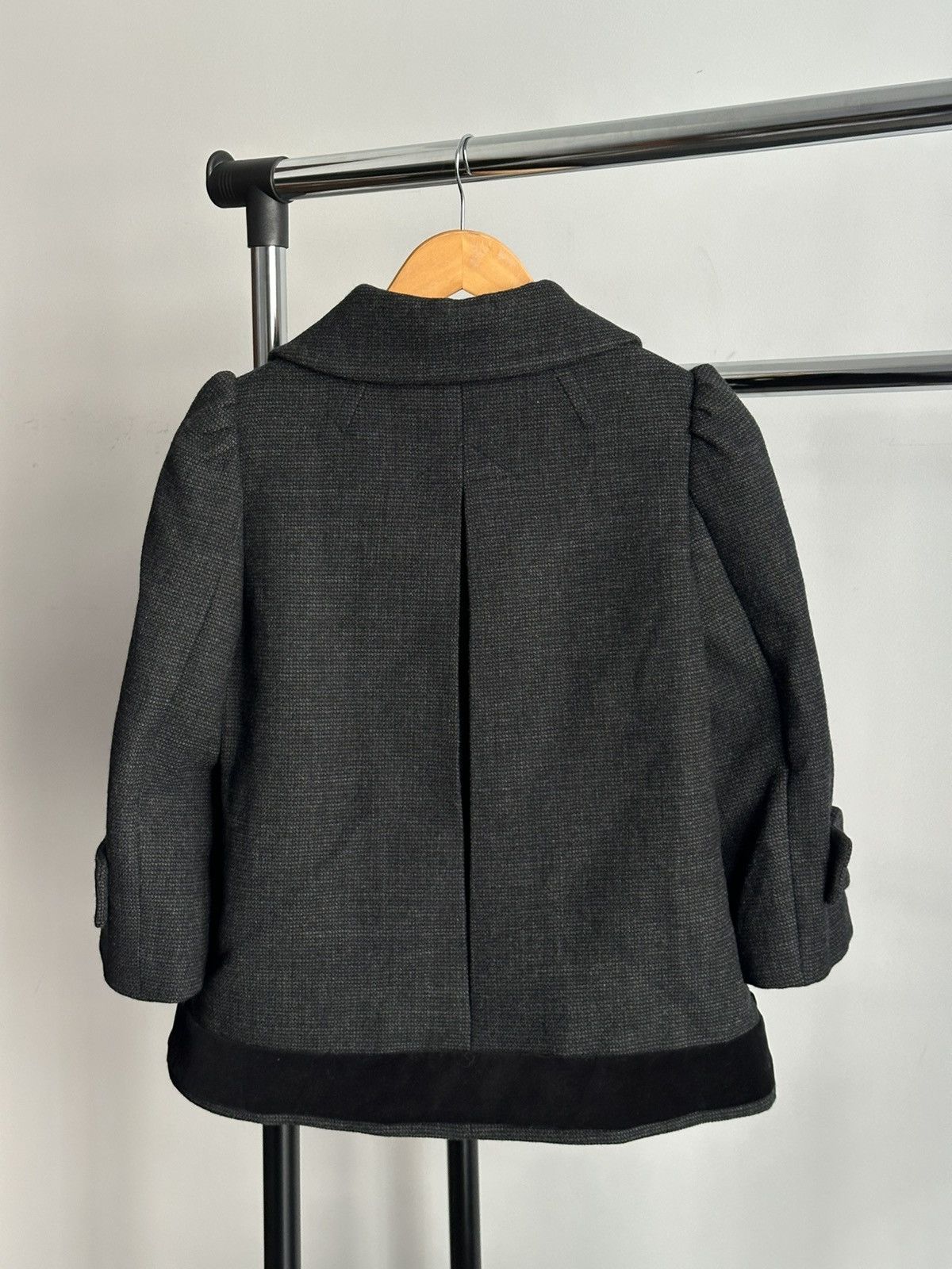 RED Valentino RED Valentino A-line Wool Coat Jacket NWT Size XS / US 0-2 / IT 36-38 - 5 Thumbnail