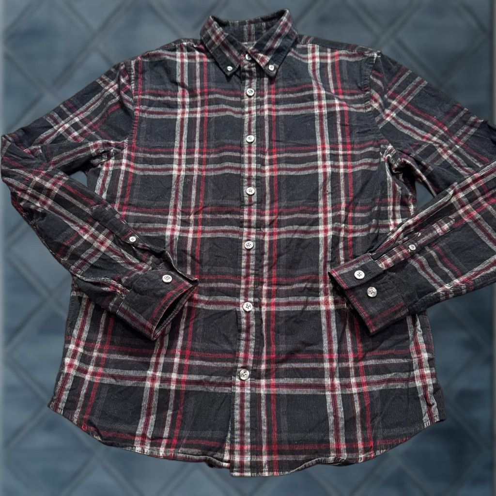 Express Express Shirt Mens Small Black Red Plaid Corduroy Cotton Preppy Casual Shirt Black Plaid Corduroy Cotton Express Mens Small - 90s? Size US S / EU 44-46 / 1 - 1 Thumbnail