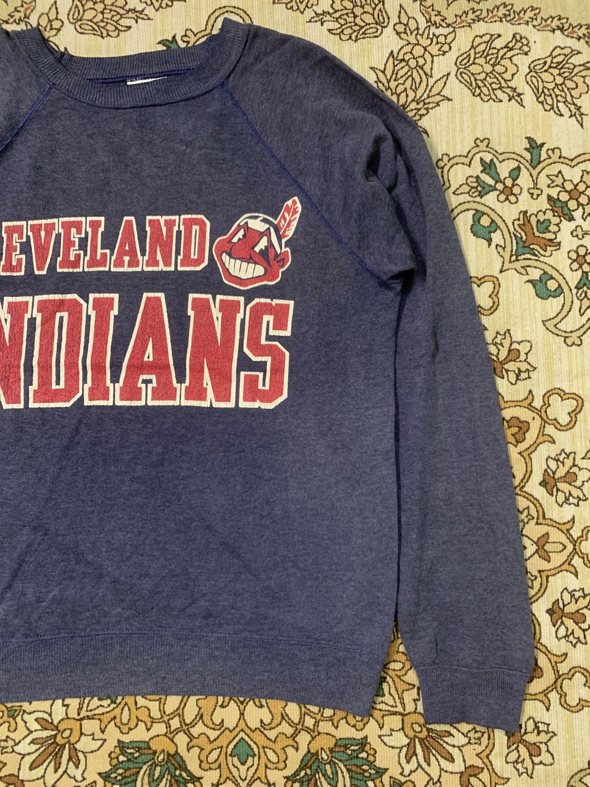 MLB VINTAGE INDIANS SWEATSHIRT Size US M / EU 48-50 / 2 - 3 Thumbnail