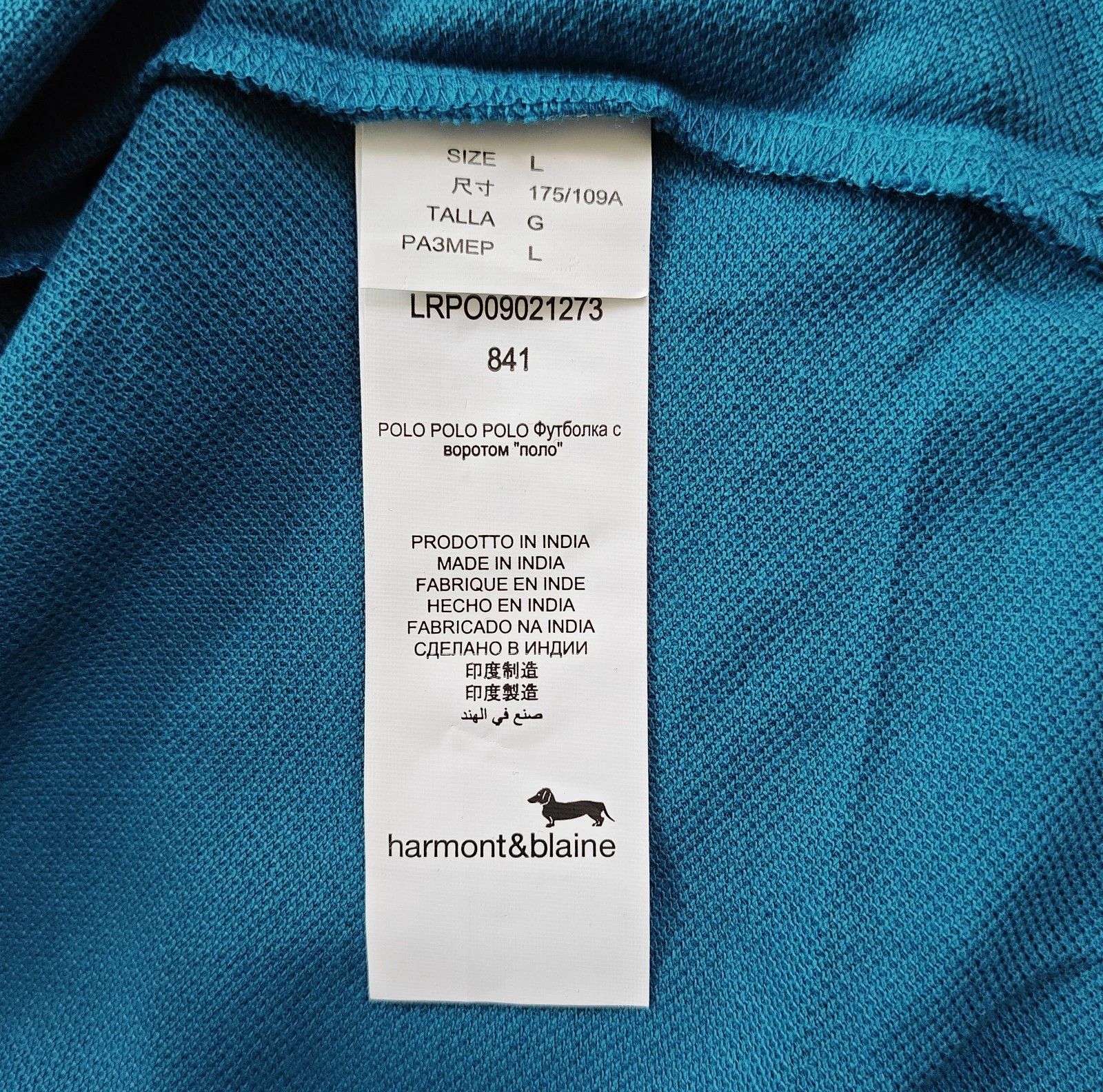 Harmont & Blaine Harmont & Blaine Longsleeves Polo Shirt\ ASM/2110 Size US L / EU 52-54 / 3 - 6 Thumbnail