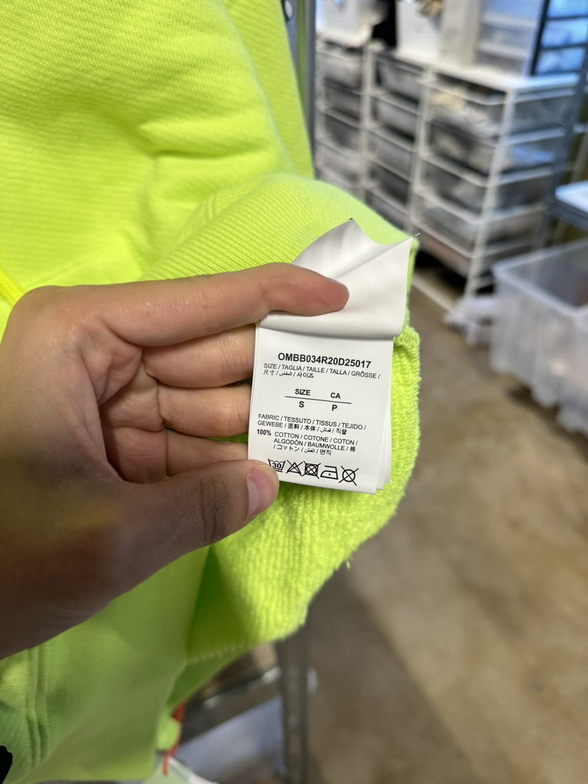 Off-White Off-White Logo Hoodie 750$ NEW Size US S / EU 44-46 / 1 - 6 Thumbnail
