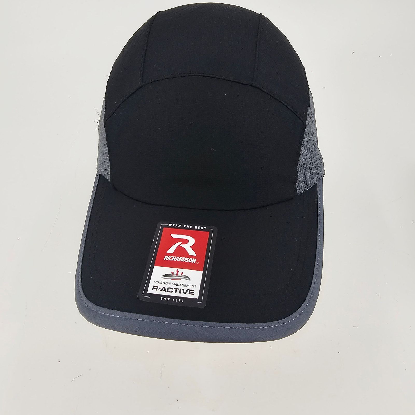 Richardson Richardson Active Model 150 Black Gray Cap Hat OS Size ONE SIZE - 6 Thumbnail
