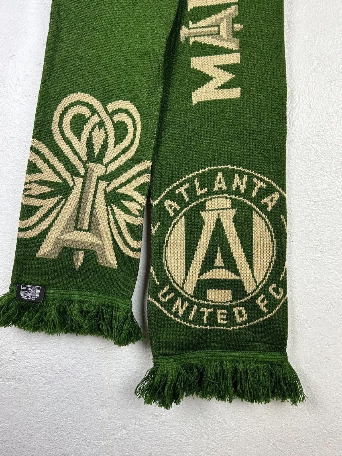 Vintage Atlanta United FC 17 Ruffneck Fanwear Scarf Muffler Size ONE SIZE - 2 Thumbnail