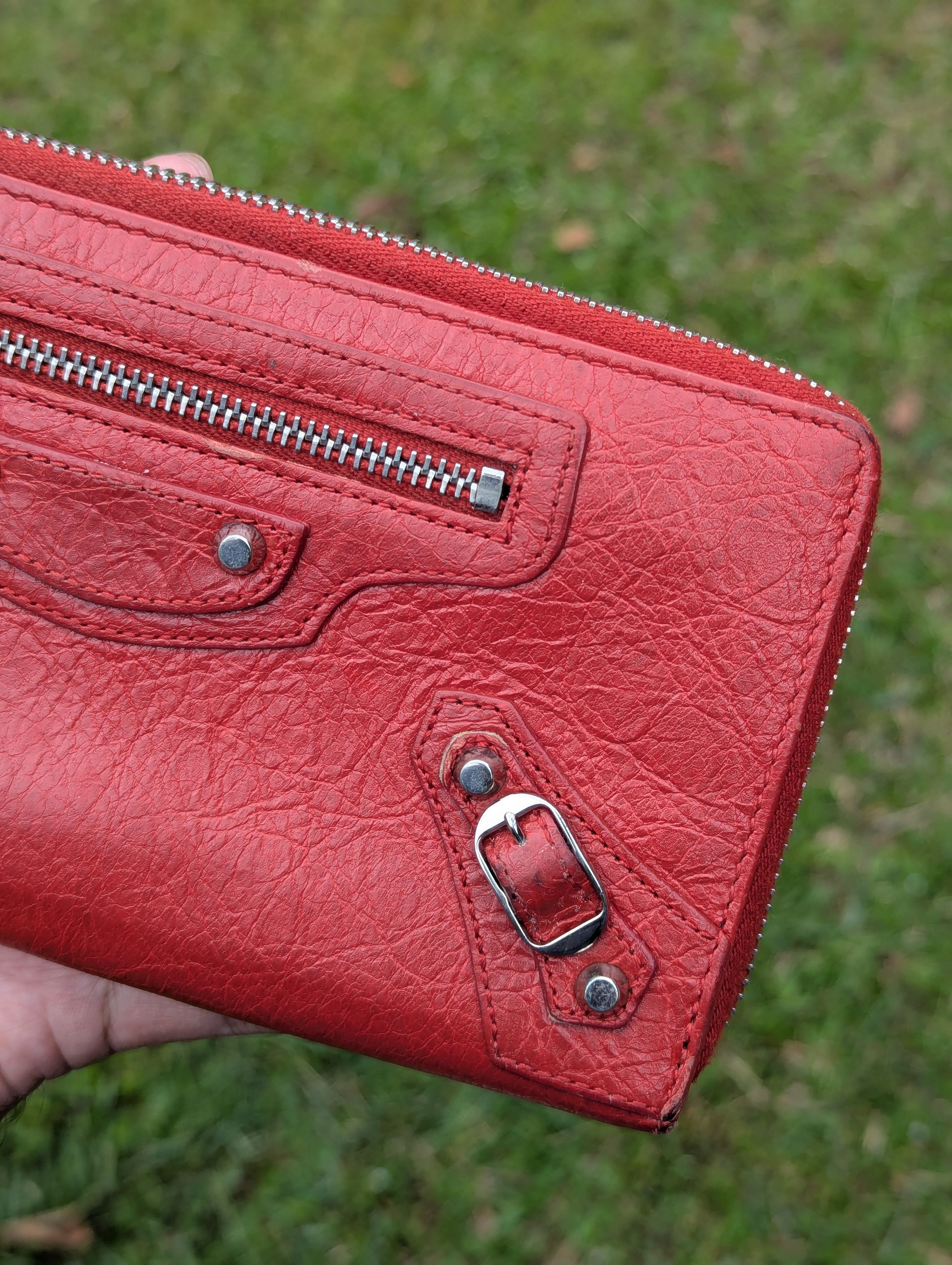 Balenciaga 🔥FREE SHIPPING🔥 Balenciaga City Leather Wallet Vintage Size ONE SIZE - 2 Thumbnail