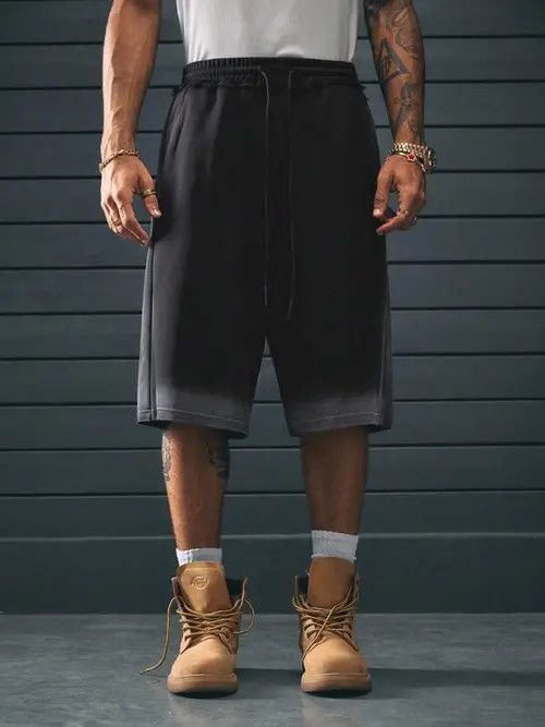 Jean Yoshimi x Misac Washed Y2K Drip shorts Size US 32 / EU 48 - 5 Thumbnail