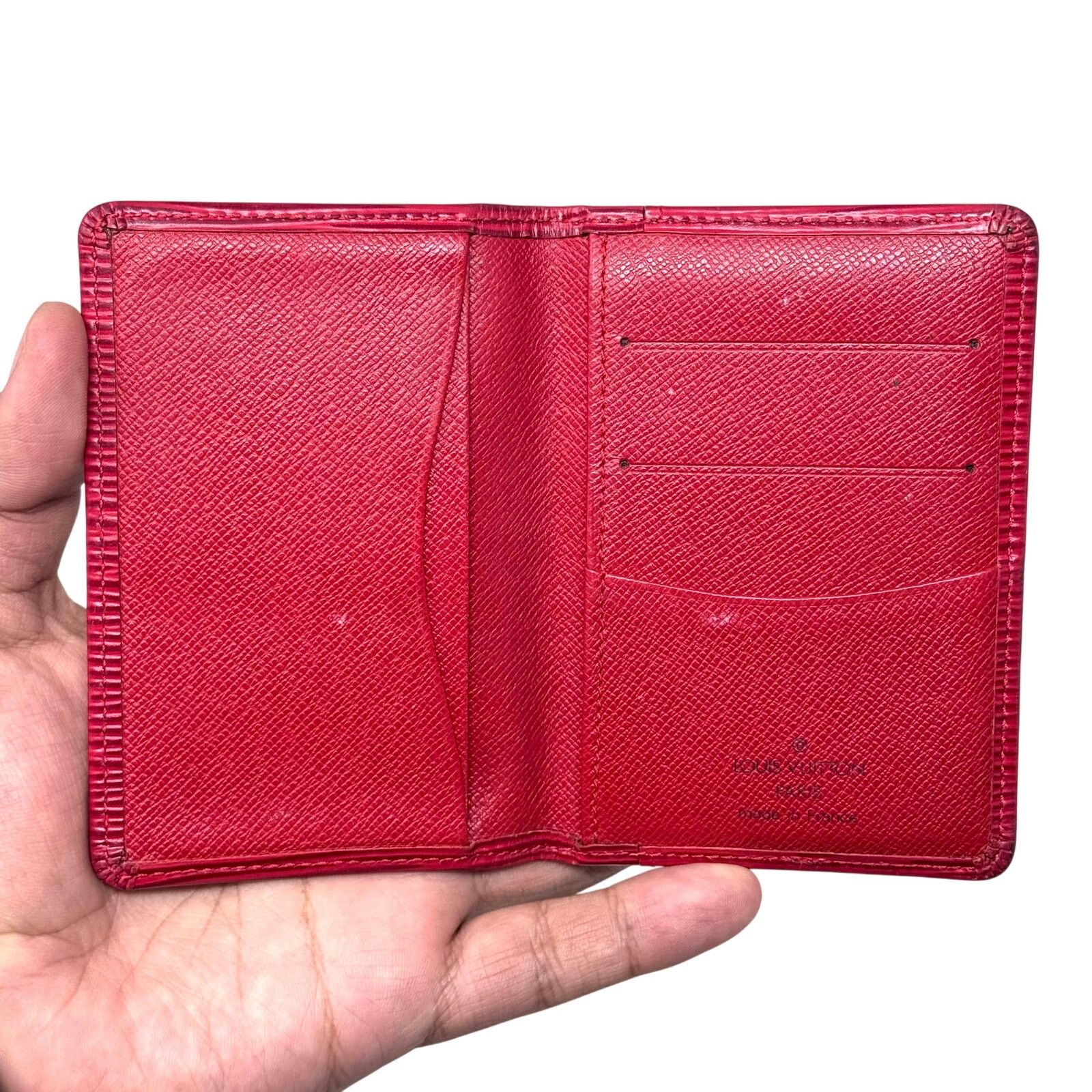 Louis Vuitton Louis Vuitton Red Pocket Organizer Size ONE SIZE - 2 Thumbnail