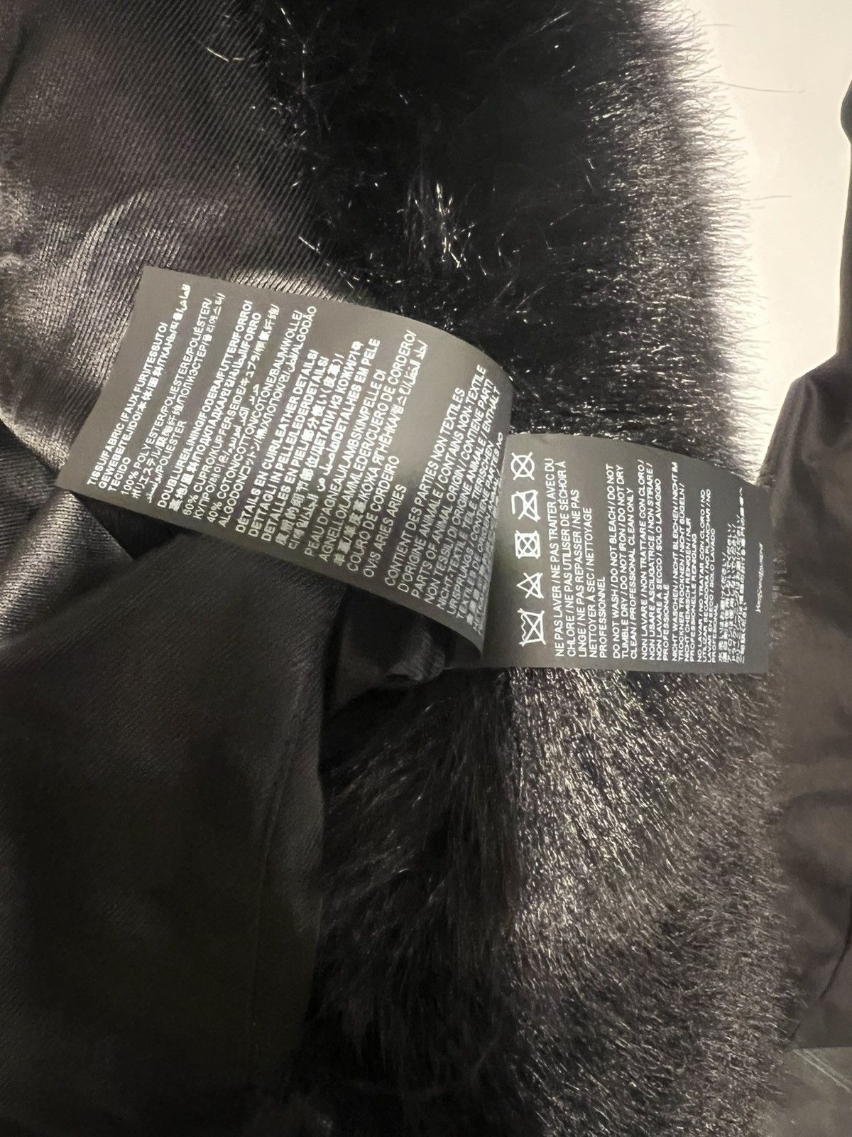 Saint Laurent Paris Saint Laurent men’s faux fur oversized coat. 46/S-XL. $8700 Size US S / EU 44-46 / 1 - 11 Thumbnail