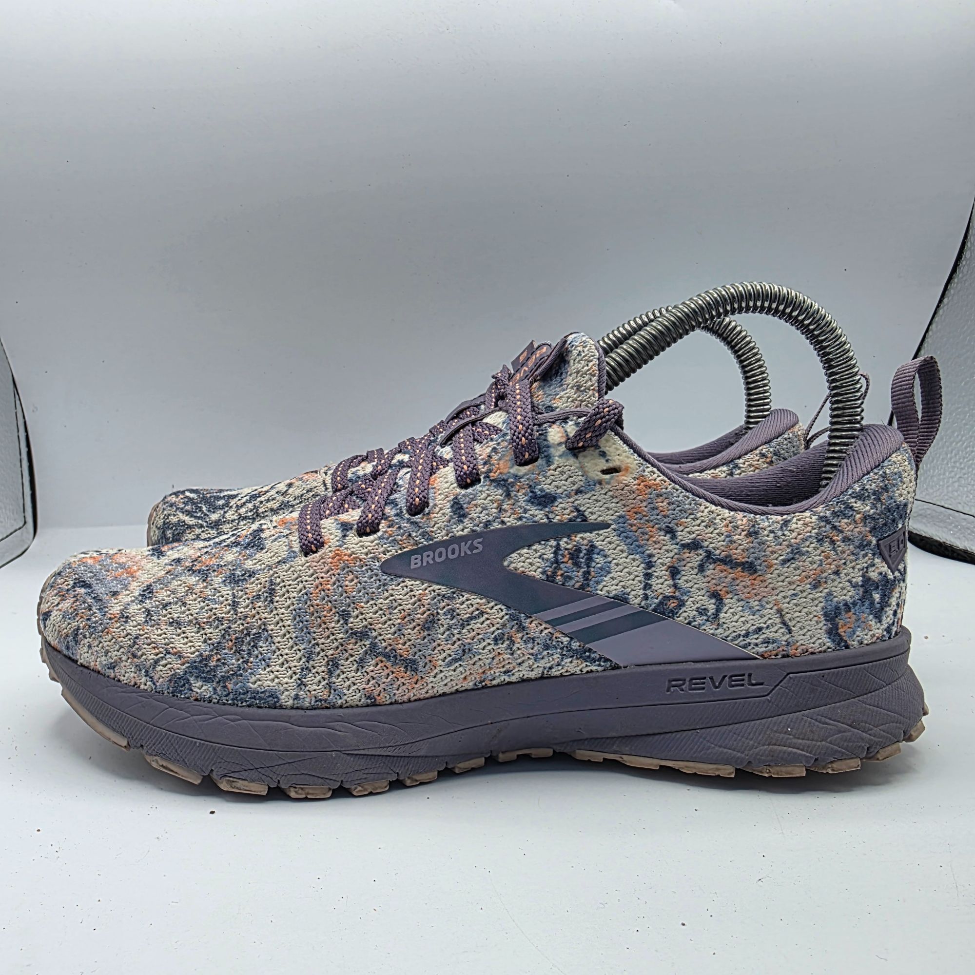 Brooks Brooks Revel 5 Womens Size 6.5 Purple Tie Dye Athletic Shoes Size US 6.5 / IT 36.5 - 13 Thumbnail