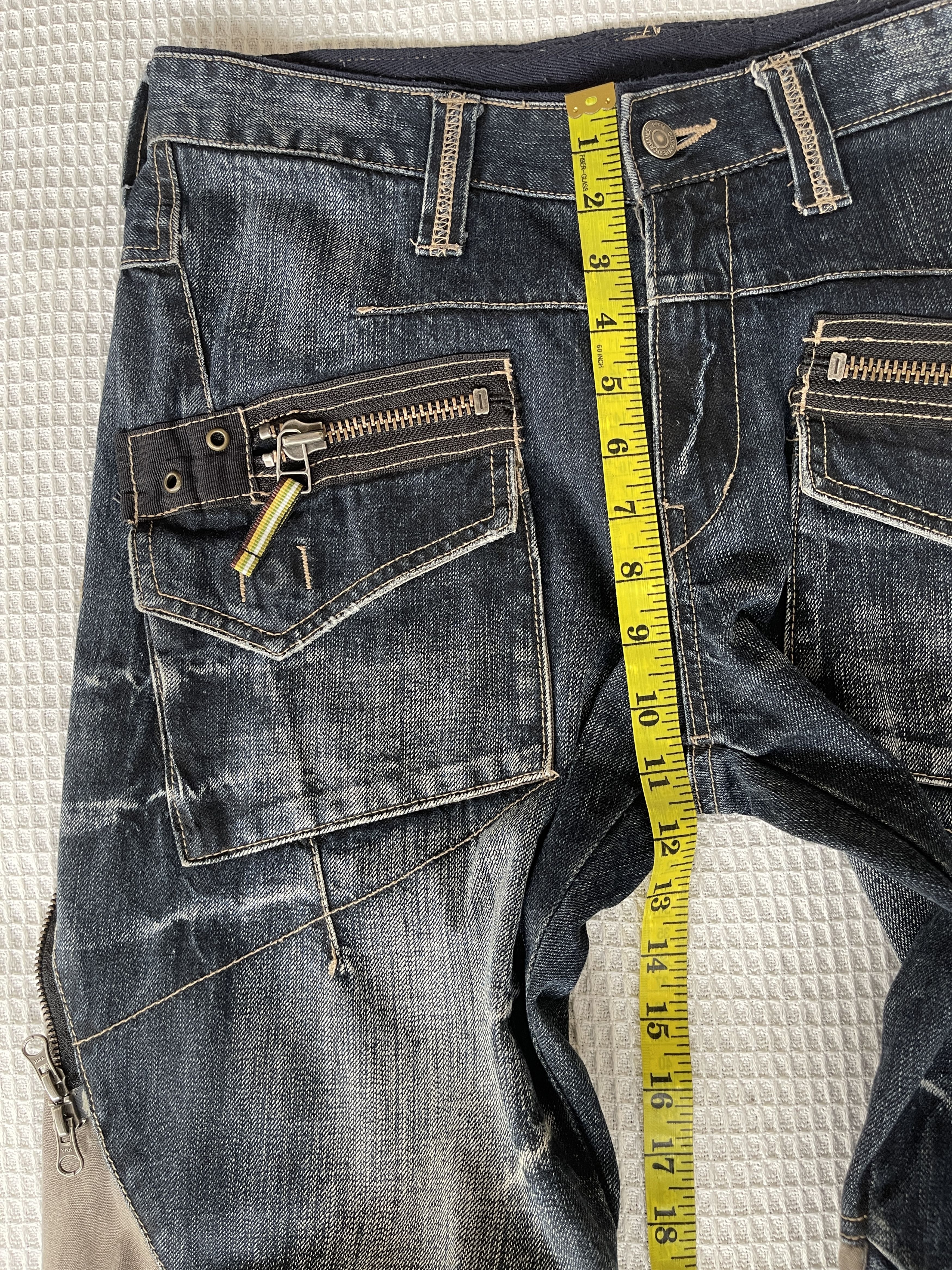 PPFM ’90s🔥PPFM🔥Bondage Hybrid Cargo Pants Zipper Clad Size US 33 - 7 Thumbnail