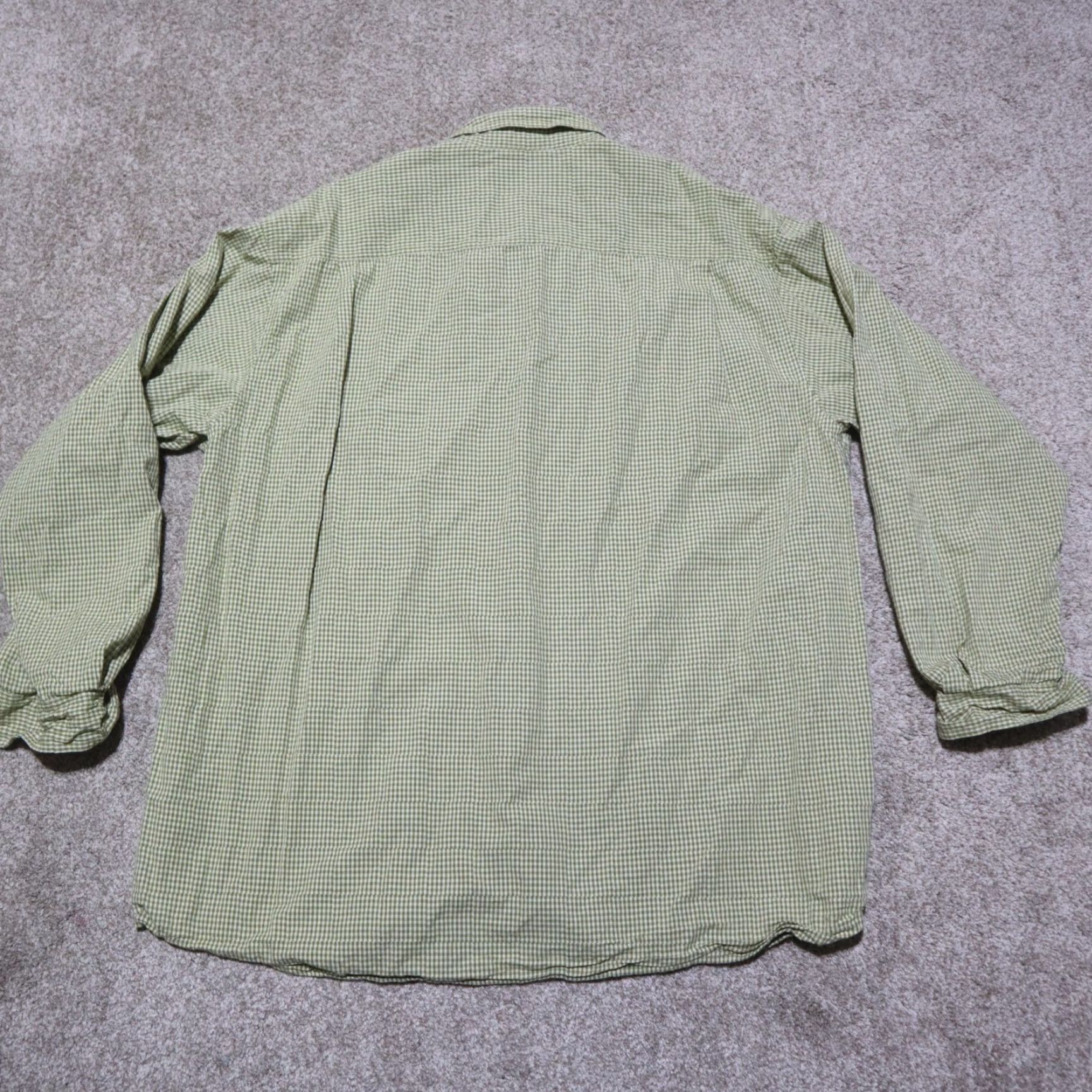 Vintage Columbia Shirt Button-Up Plaid Long Sleeve Cotton XL Green Men Size US XL / EU 56 / 4 - 8 Thumbnail