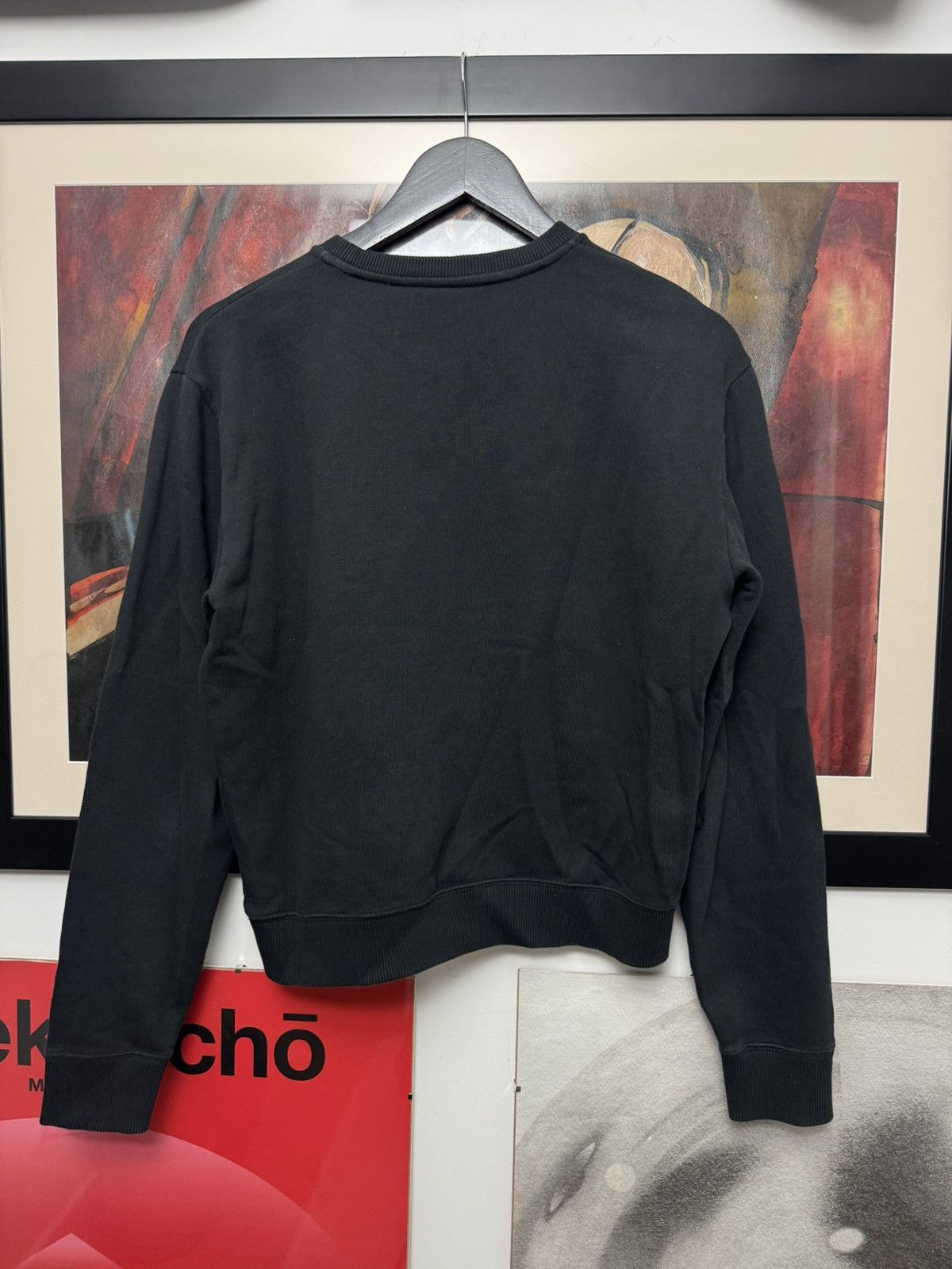 Saint Laurent Paris SS18 Saint Laurent Crewneck Western YSL Logo Rare Designer Size M / US 6-8 / IT 42-44 - 3 Thumbnail