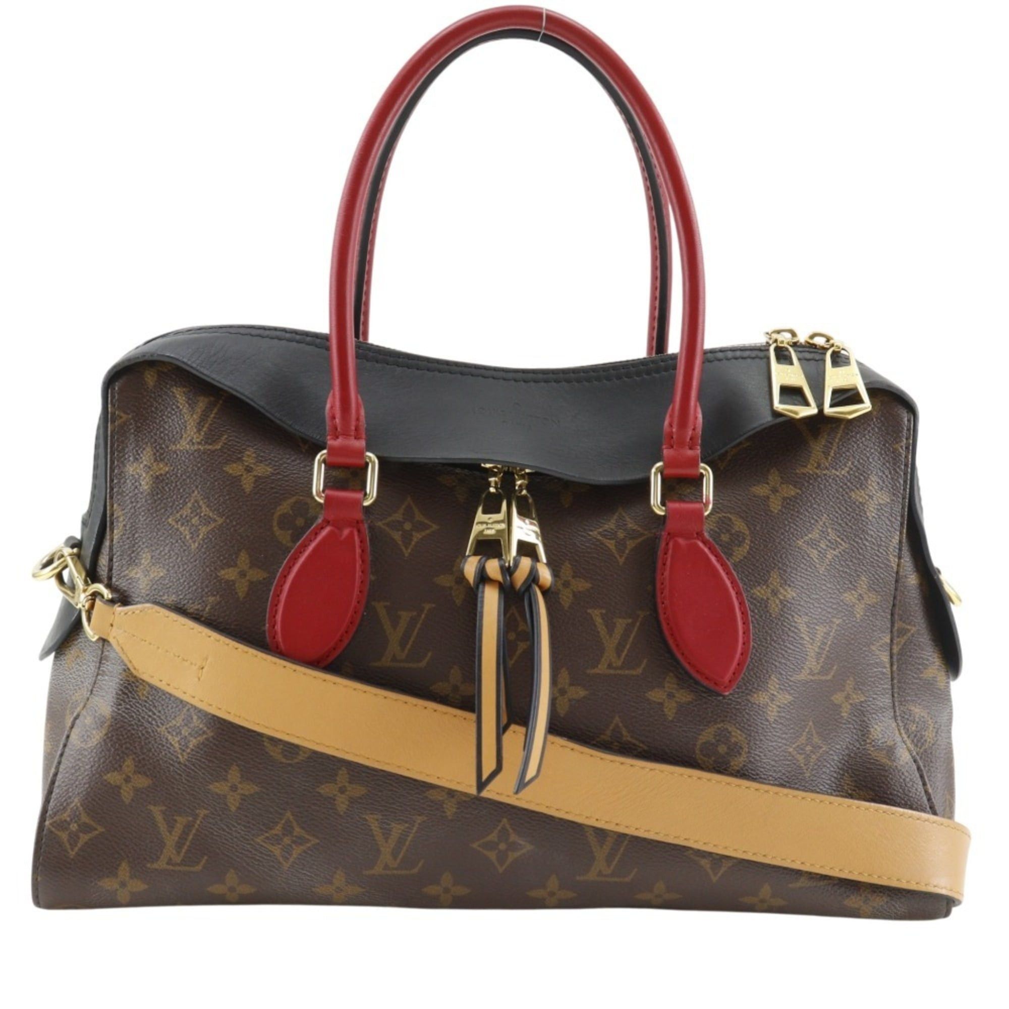 Louis Vuitton Louis Vuitton Tuileries Tote Handbag/Shoulder Bag, M41456, Monogram Canvas, 2017 Model, Brown, FL2117, 2-way, A5 size, Double Zipper, Women's. Size ONE SIZE - 1 Thumbnail