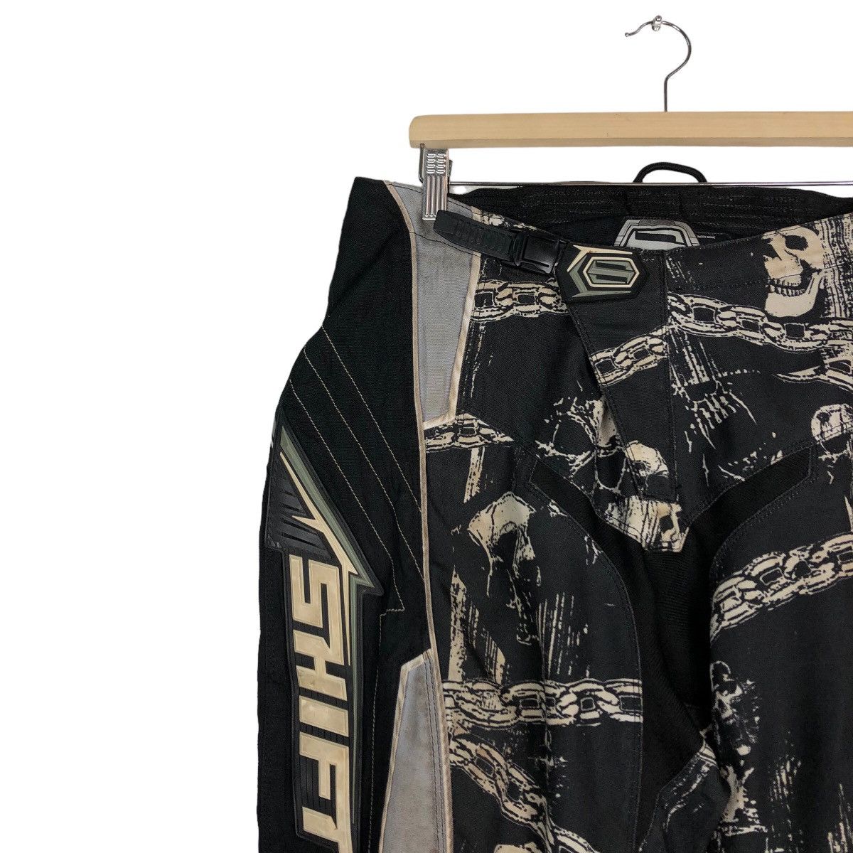 Japanese Brand 🔥Rare Black Shift Racing Motor Cross Pants Over Print Size US 36 / EU 52 - 7 Thumbnail