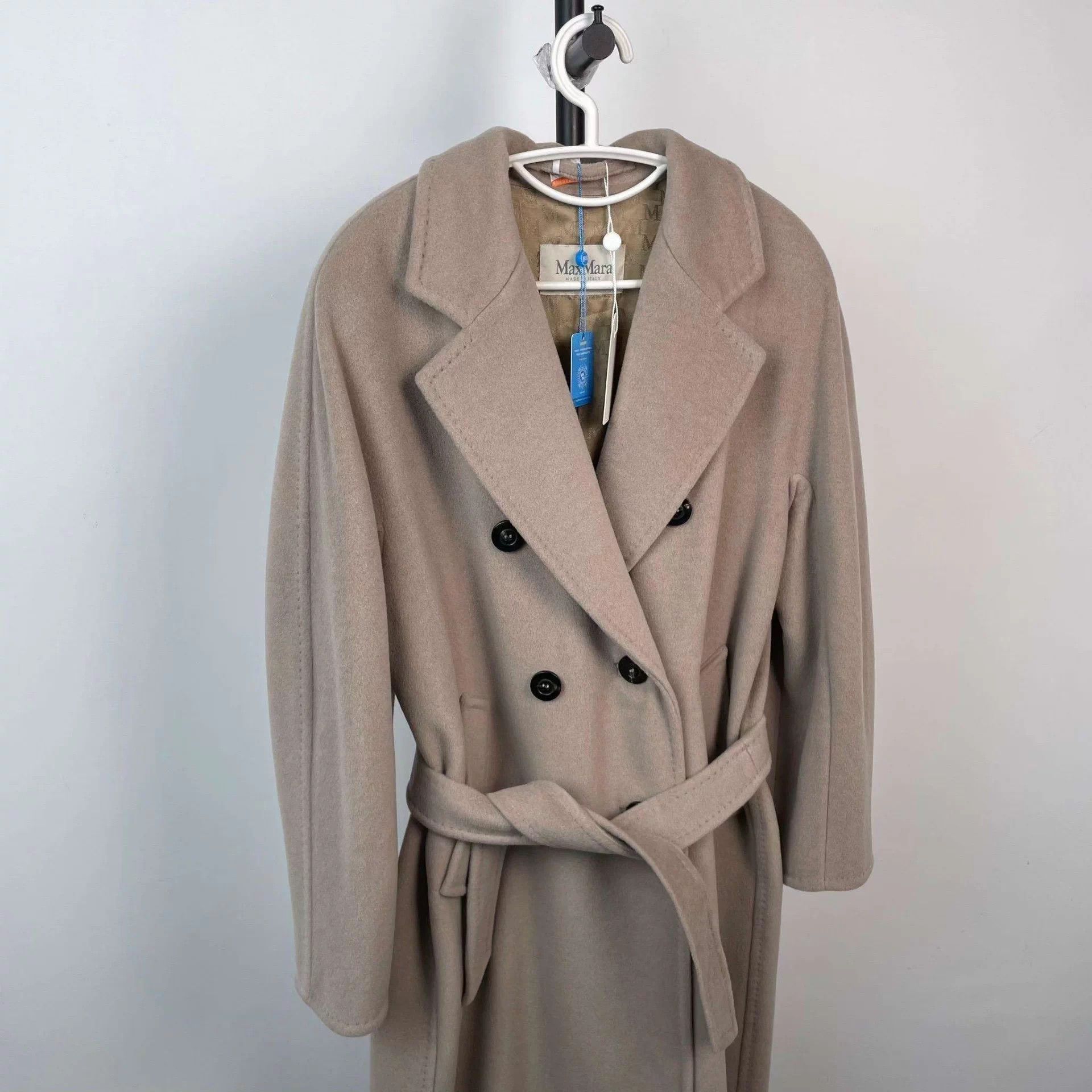Max Mara MaxMara Women's Camel Cashmere Coat Size S Size S / US 4 / IT 40 - 9 Thumbnail