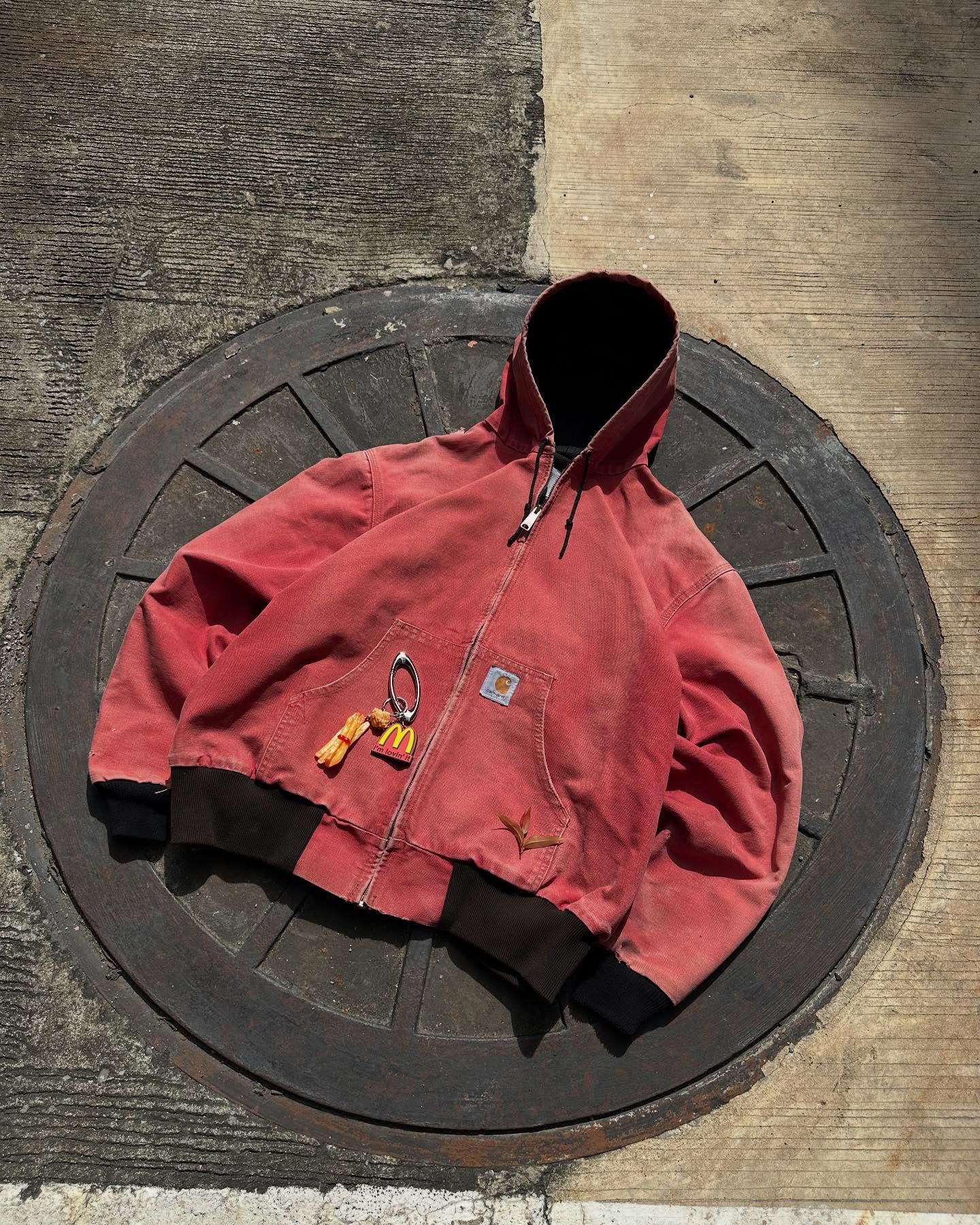 Carhartt Vintage 90’s Carhartt Jacket Salmon JR456 (Very Rare) Size US M / EU 48-50 / 2 - 3 Thumbnail