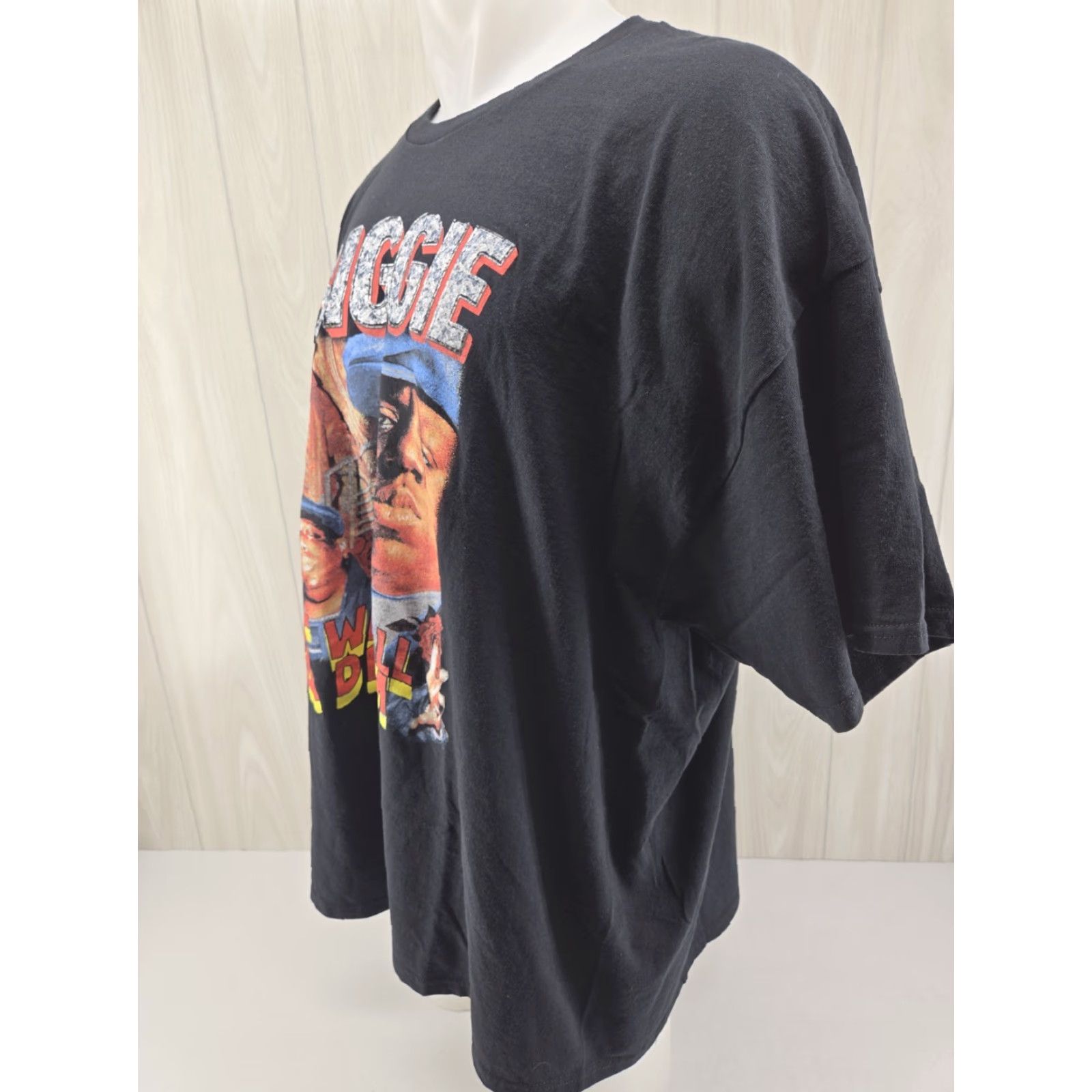 Vintage VINTAGE Notorious 3XL Black Biggie Smalls Shirt It Was All A Dream Hip Hop 90s Tee Mens Size US XXL / EU 58 / 5 - 4 Thumbnail