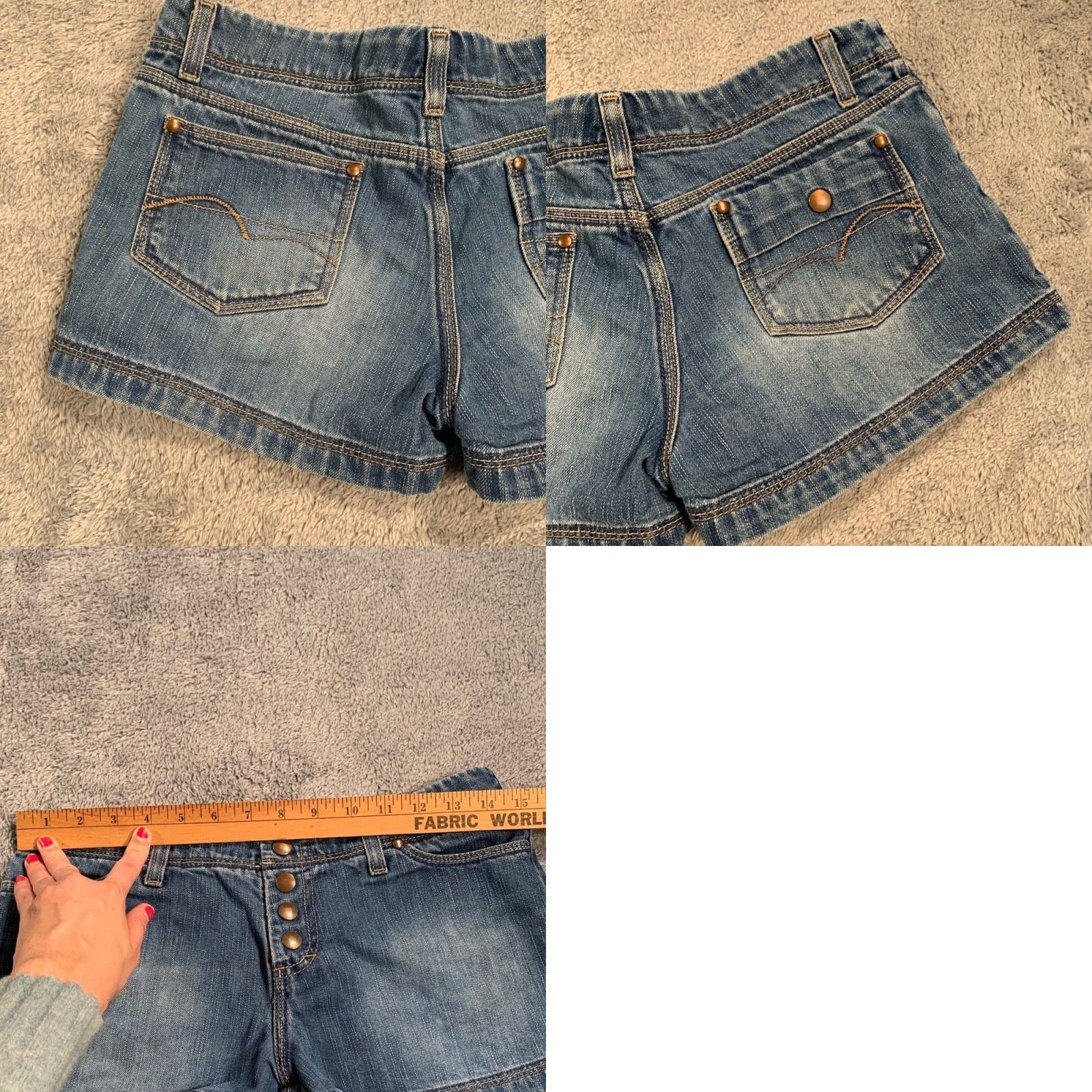 American Eagle Outfitters American Eagle Outfitters y2k Blue Jean Shorts Cut-Off Women 2 Blue y2k Blue Jean Shorts Cut-Off Women 2 Blue American Eagle Outfitters Size 26" / US 2 / IT 38 - 8 Thumbnail