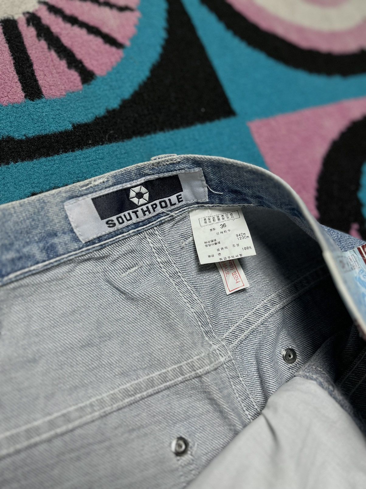 Southpole × Vintage Vintage 90's Carpenter Jeans Southpole On Size 36 Size US 36 / EU 52 - 6 Thumbnail