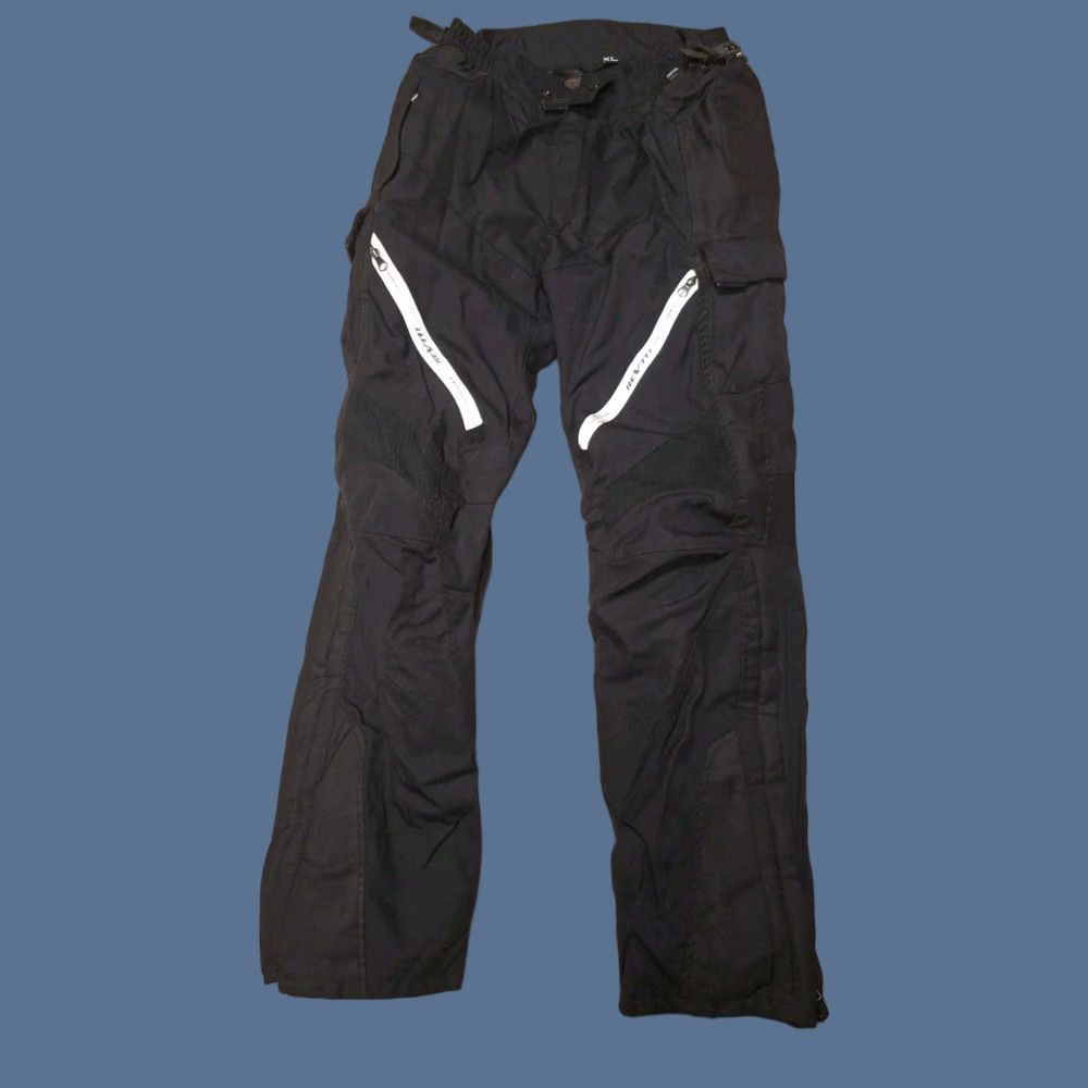 Skin Rev'it Motorcycle Pants XL Black Regular Straight Lined Pockets Jeans/Travel Style Men Motorcycle Season Spring Summer Winter Size US 36 / EU 52 - 1 Thumbnail