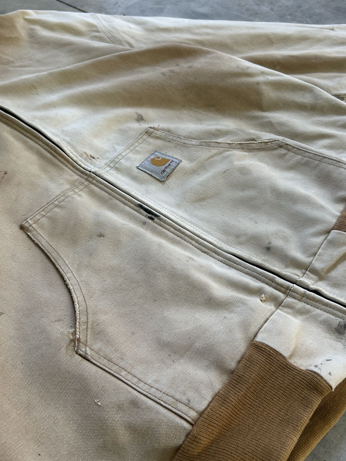 Carhartt Carhartt Workwear jacket with heavy distressing Size US L / EU 52-54 / 3 - 3 Thumbnail