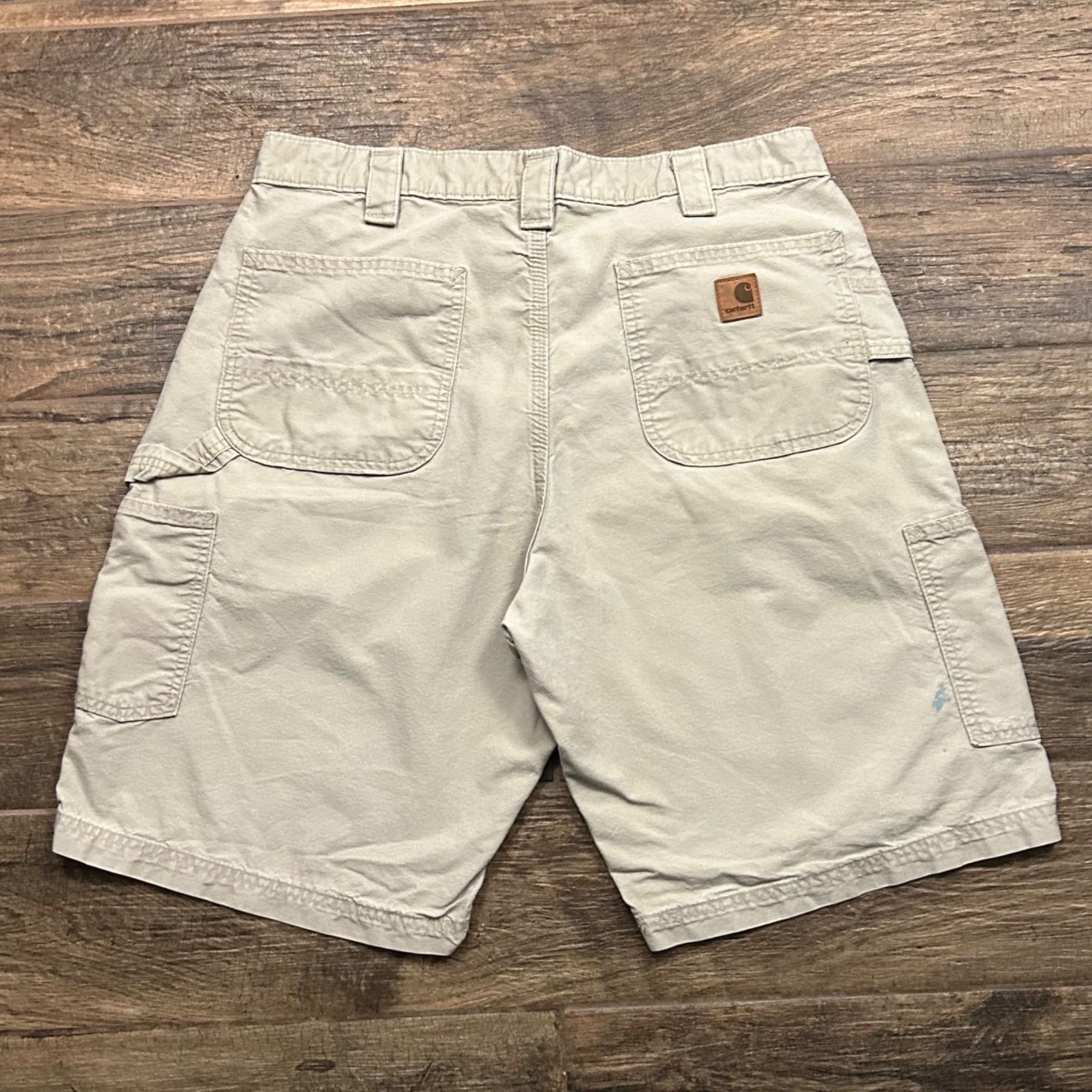 Carhartt × Vintage Vintage Carhartt work shorts Size US 36 / EU 52 - 2 Thumbnail