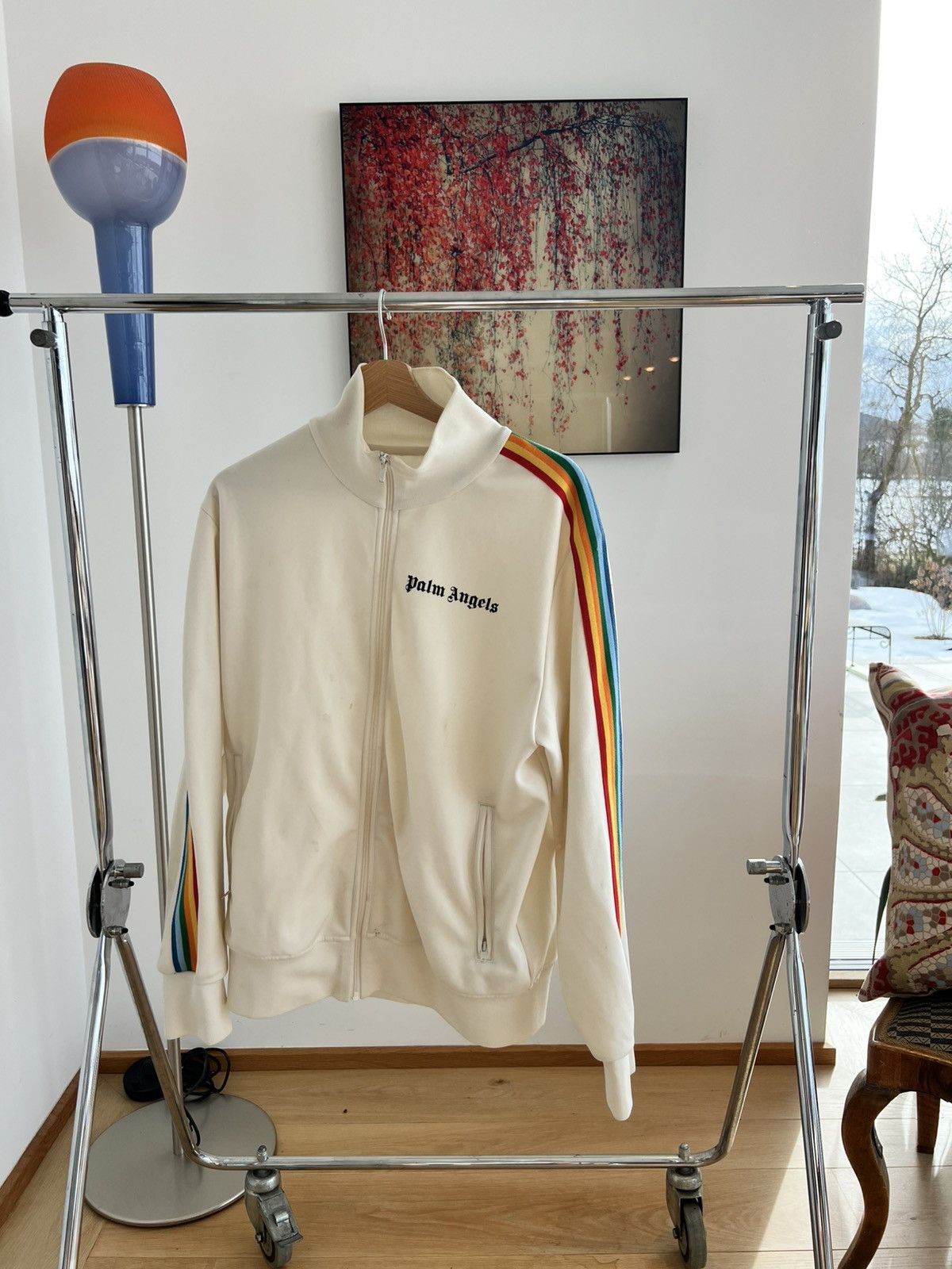 Palm Angels Palm Angels Rainbow Track Jacket Size US XL / EU 56 / 4 - 1 Thumbnail