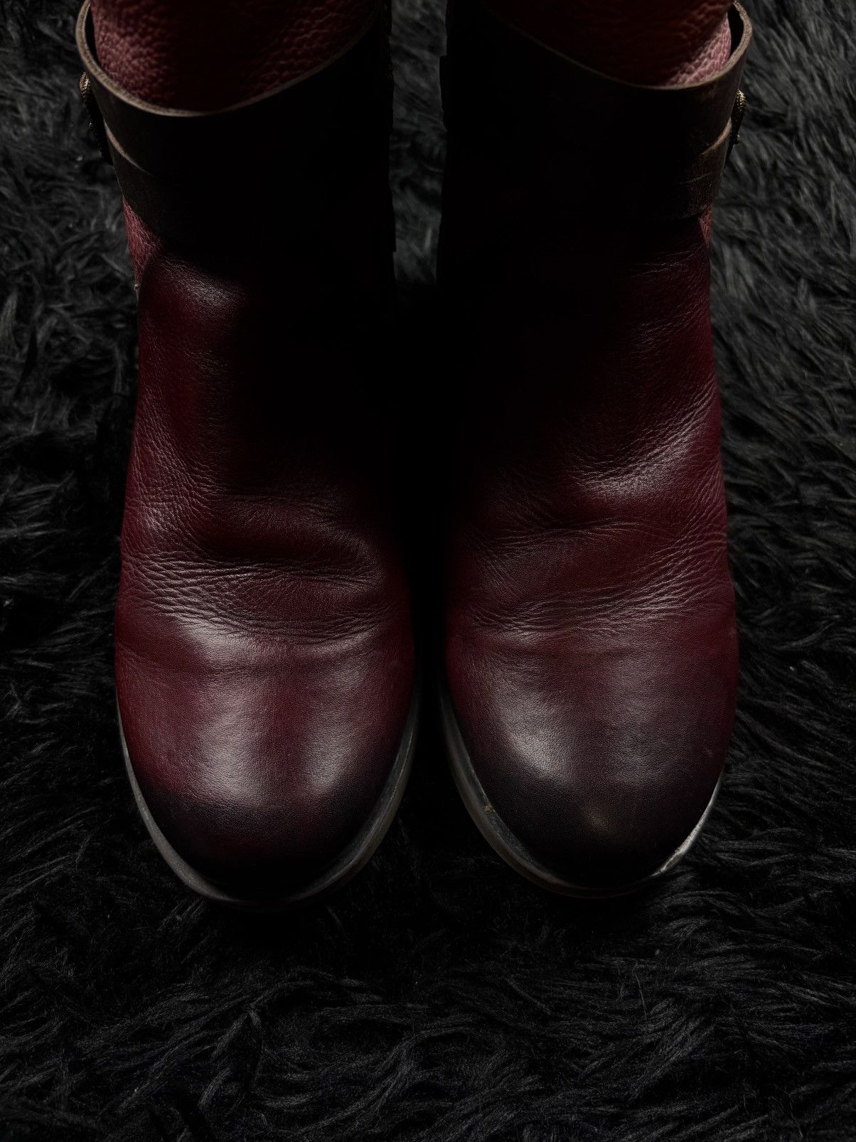 14th Addiction 14th Addiction Style Archive Avant Garde Leather Blood Boots Size US 9 / EU 42 - 7 Thumbnail