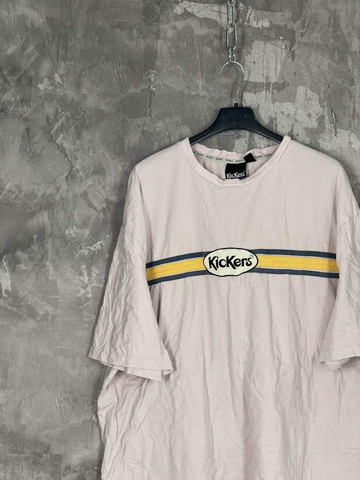 Kickers × Vintage Vintage Kickers Embroidered Logo 90s Style Hype T shirt Size US XL / EU 56 / 4 - 3 Thumbnail
