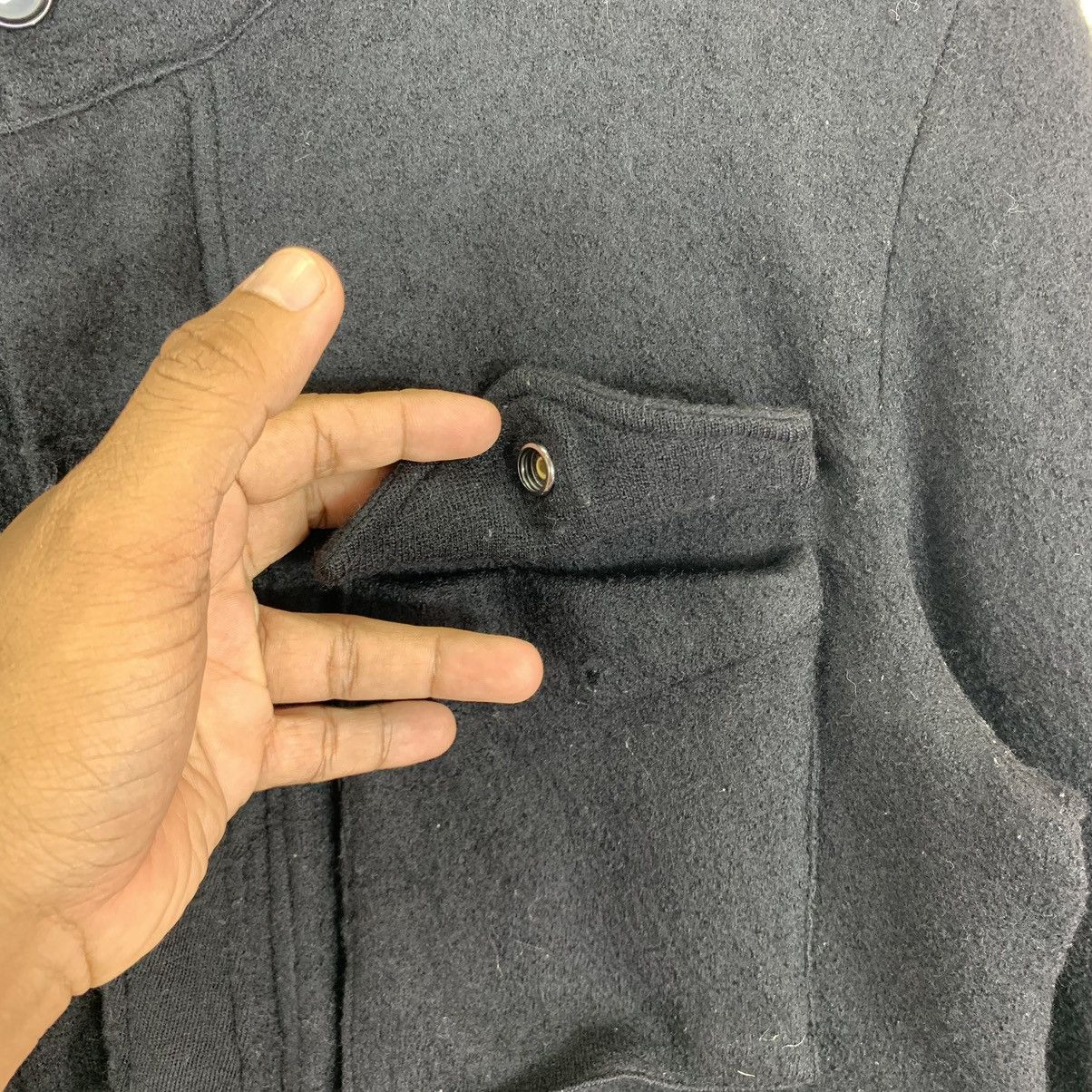 CABANE de ZUCCa × Zucca VINTAGE CABANE DE ZUCCA WOOL BUTTON JACKET Size L / US 10 / IT 46 - 8 Thumbnail