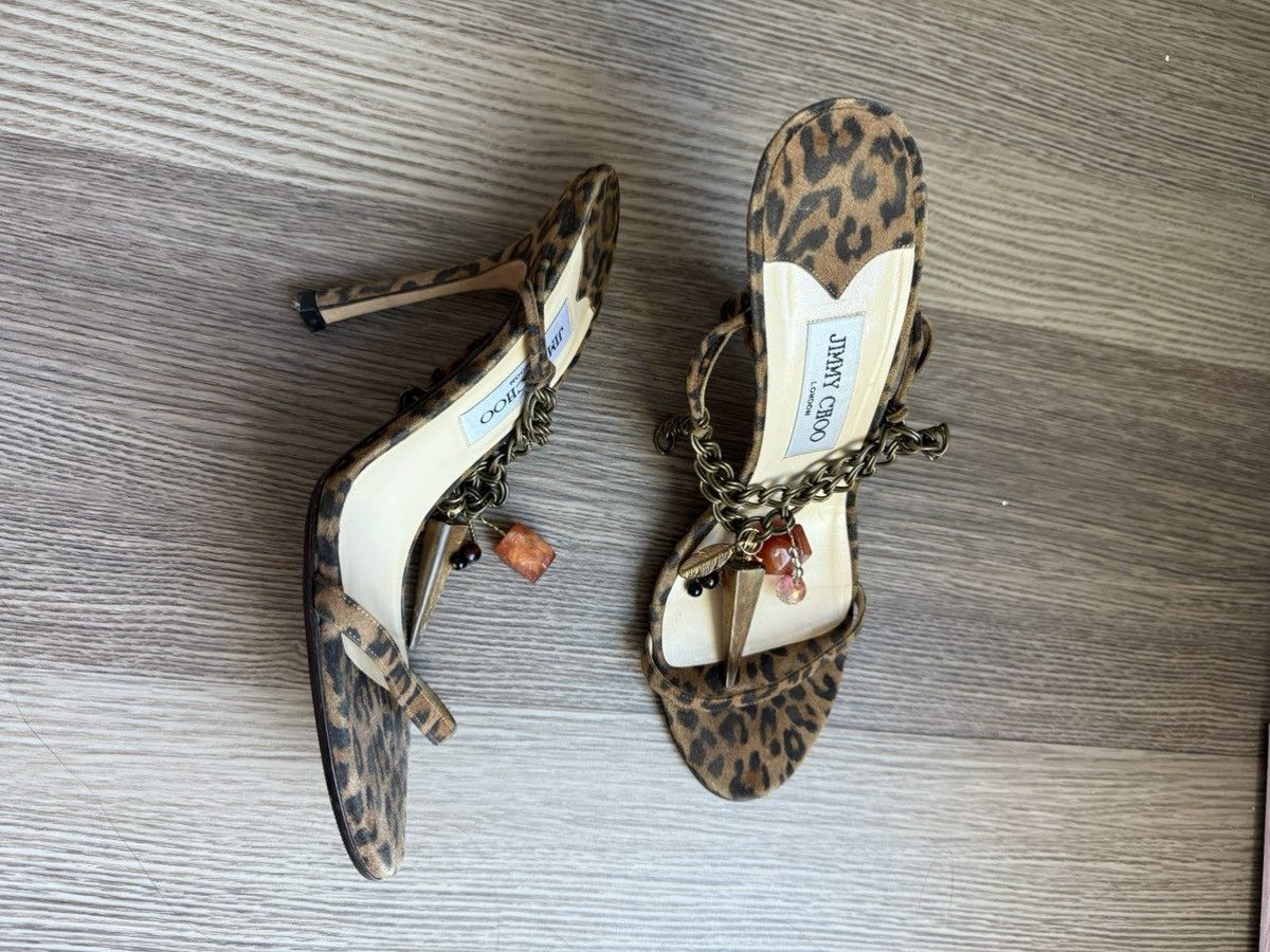 Jimmy Choo Jimmy Choo Leopard Heels Size US 10 / IT 40 - 7 Thumbnail