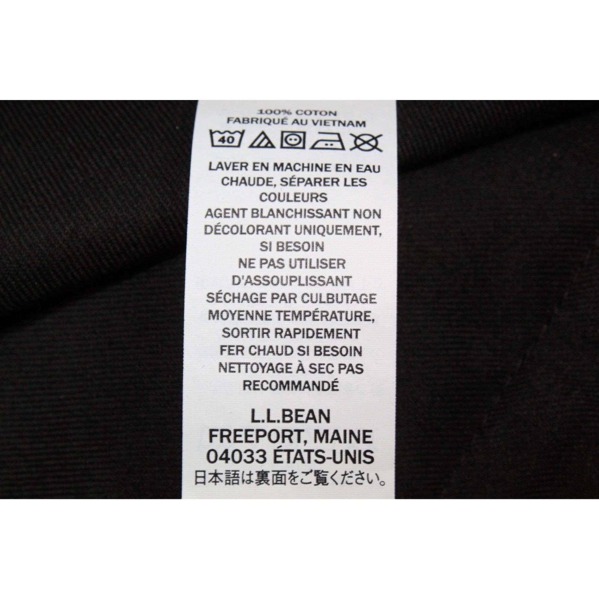 L.L. Bean LL Bean Men's Wrinkle Free Chino Pants Navy Dress Casual Size US 40 / EU 56 - 9 Thumbnail