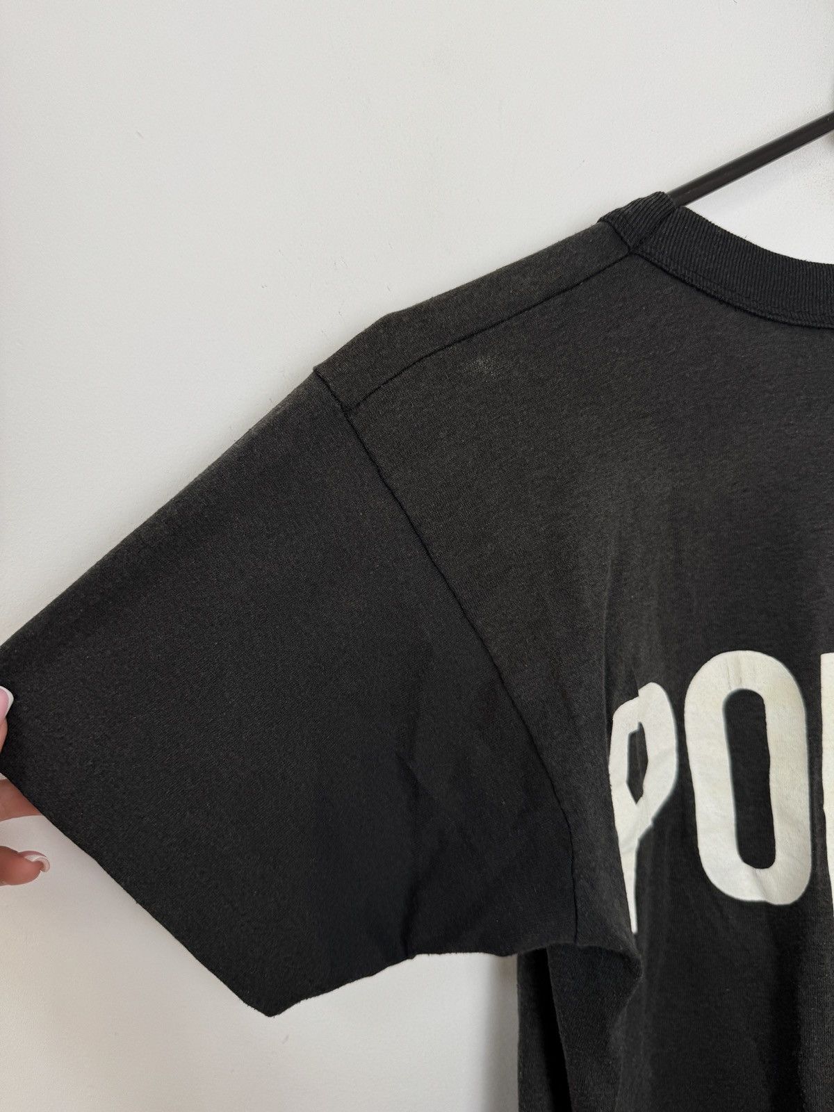 Vintage Vintage Police Polizei T-Shirt Kanye West Size US S / EU 44-46 / 1 - 11 Thumbnail