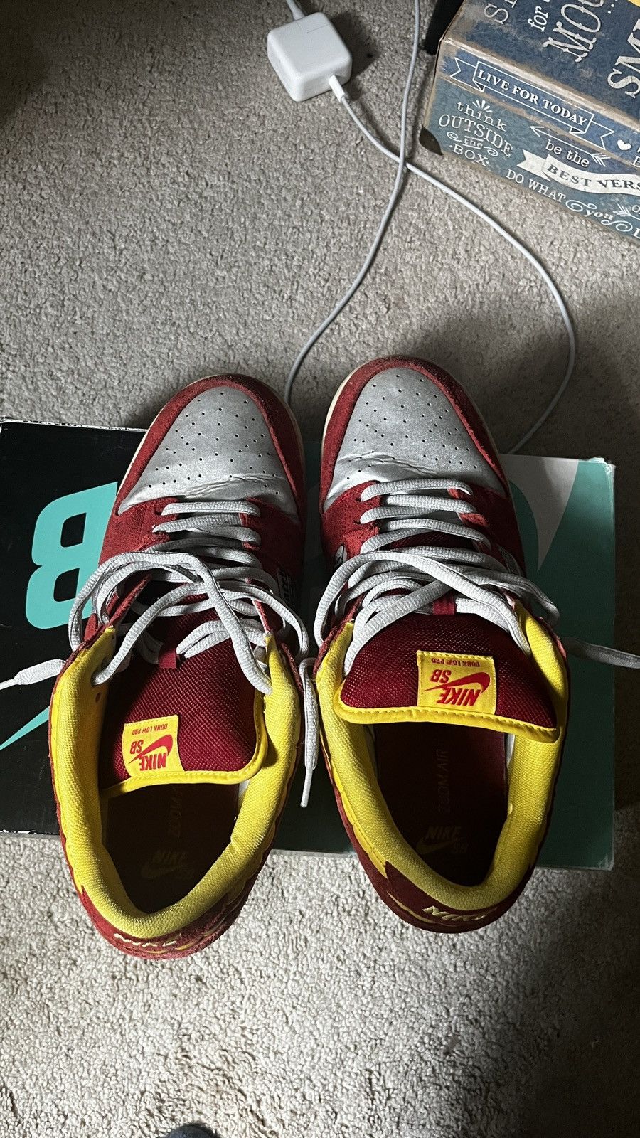 Nike Nike Dunk Low Premium SB QS Crawfish Size US 13 / EU 46 - 3 Thumbnail