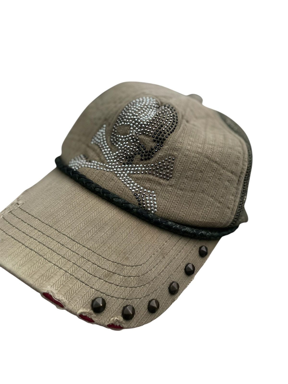 Hysteric Glamour Y2k Distressed hat skull punk style Size ONE SIZE - 1 Thumbnail