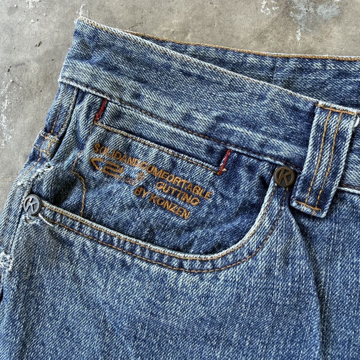 Japanese Brand W32 Vintage Koizen Faded Denim Jean Pants Size US 32 / EU 48 - 5 Thumbnail