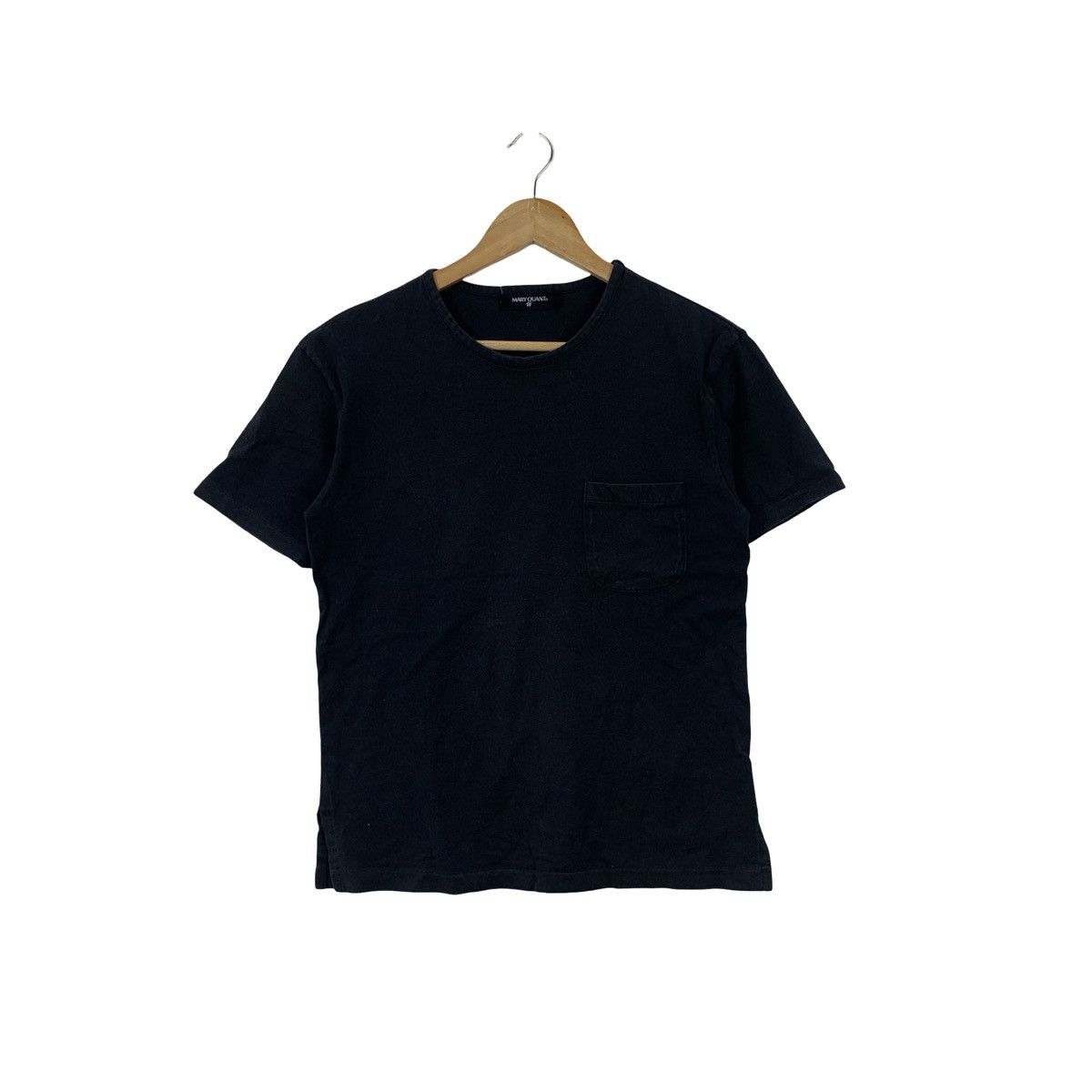 Vintage Vintage MARY QUANT Backhit Og Logo Single Pocket Tee Shirt Size US S / EU 44-46 / 1 - 2 Thumbnail