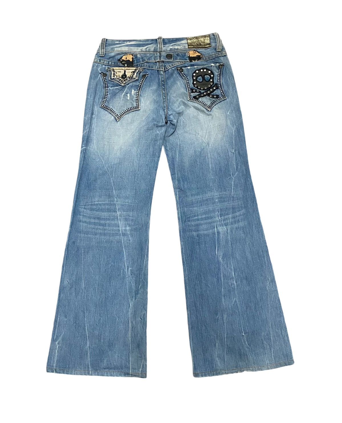 Japanese Brand Red peppers flare jeans Size US 32 / EU 48 - 1 Thumbnail