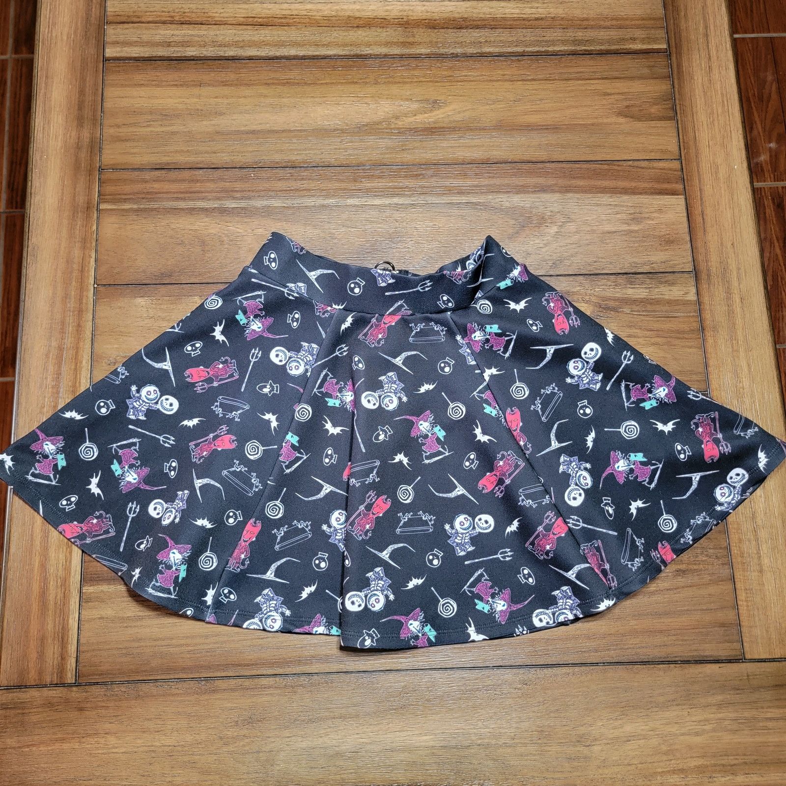 Disney Disney NBC Pleated Mini Skirt Lock, Shock & Barrel - Size XS Size 26" / US 2 / IT 38 - 3 Thumbnail