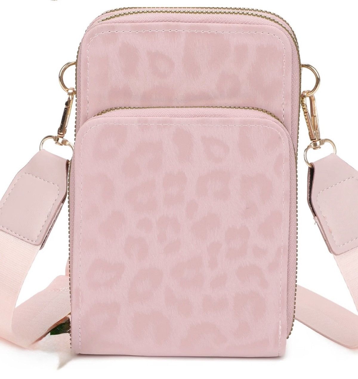 Other Leopard Print Crossbody Phone Bag with Matching Wallet Size ONE SIZE - 1 Thumbnail