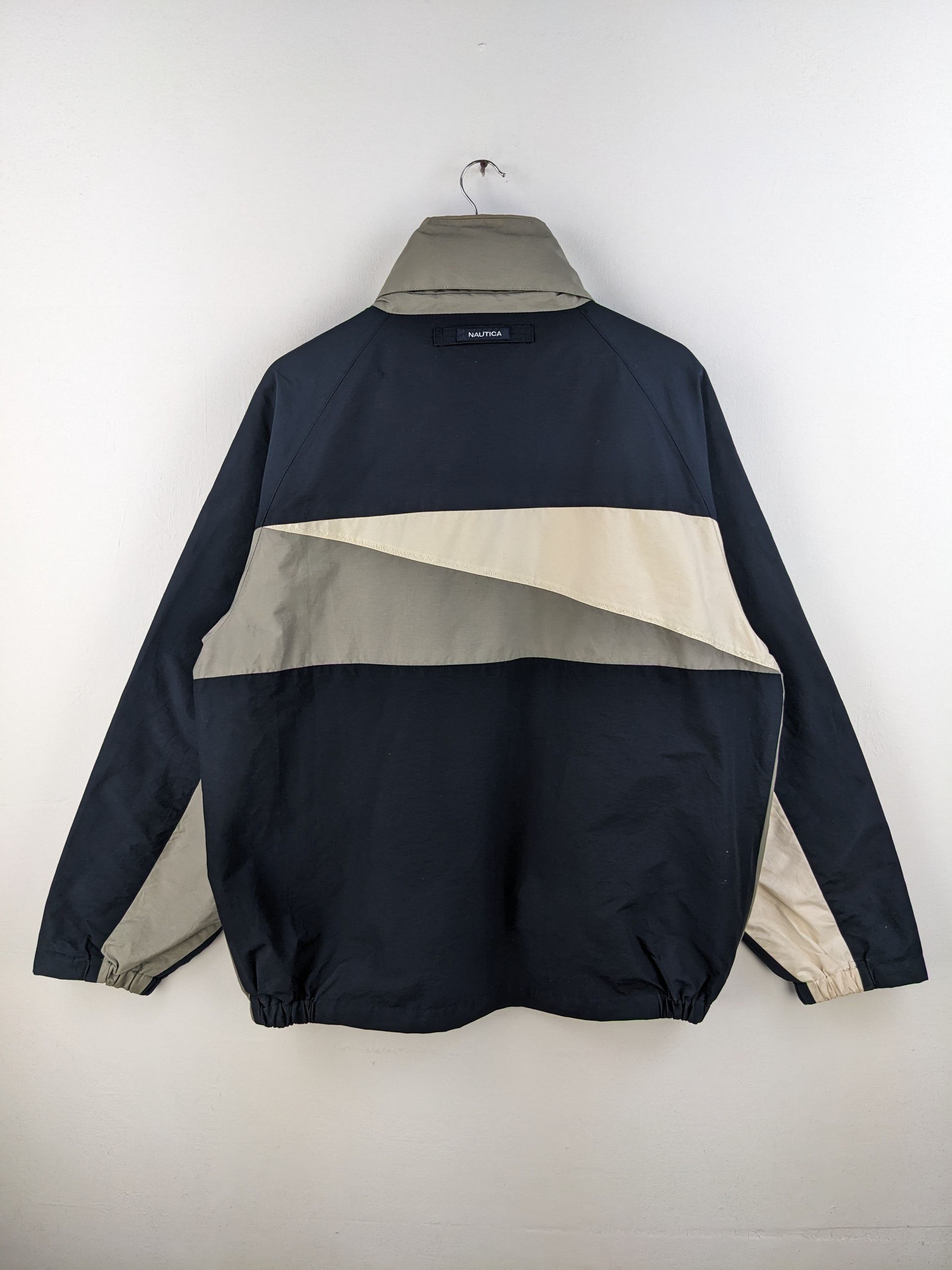 Nautica Vintage Nautica Jacket Colour Block Size US XL / EU 56 / 4 - 4 Thumbnail