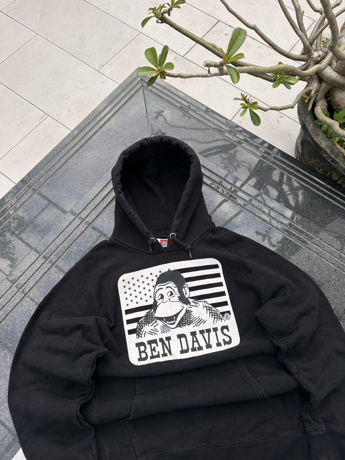 Ben Davis 00s BEN DAVIS VINTAGE BIG LOGO STREETWEAR OVERSIZE HOODIE Size US L / EU 52-54 / 3 - 3 Thumbnail