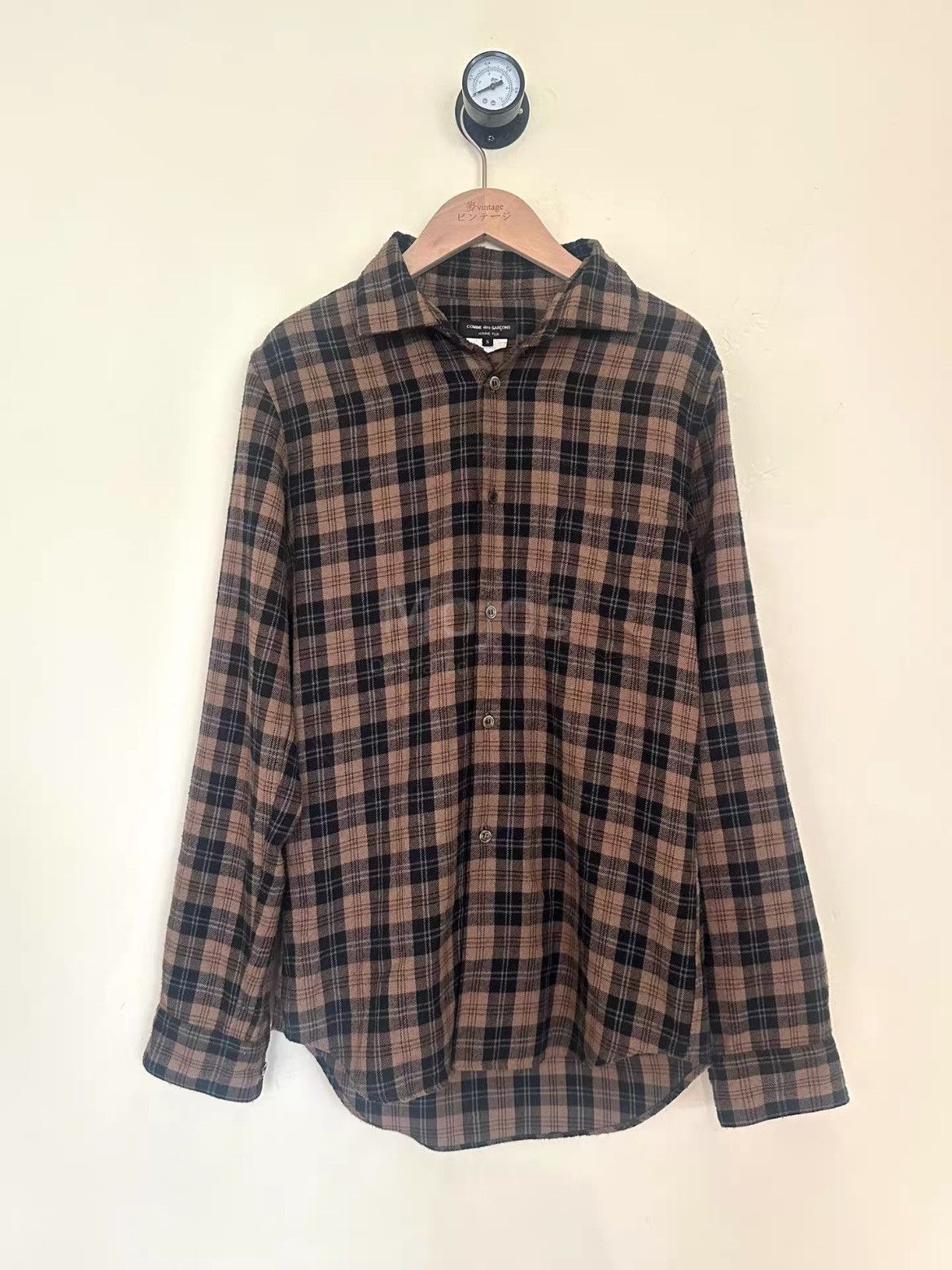 Comme des Garcons Homme Plus Comme Des Garcons Homme Plus 08SS Plaid Shirt-2508 Size US S / EU 44-46 / 1 - 1 Thumbnail