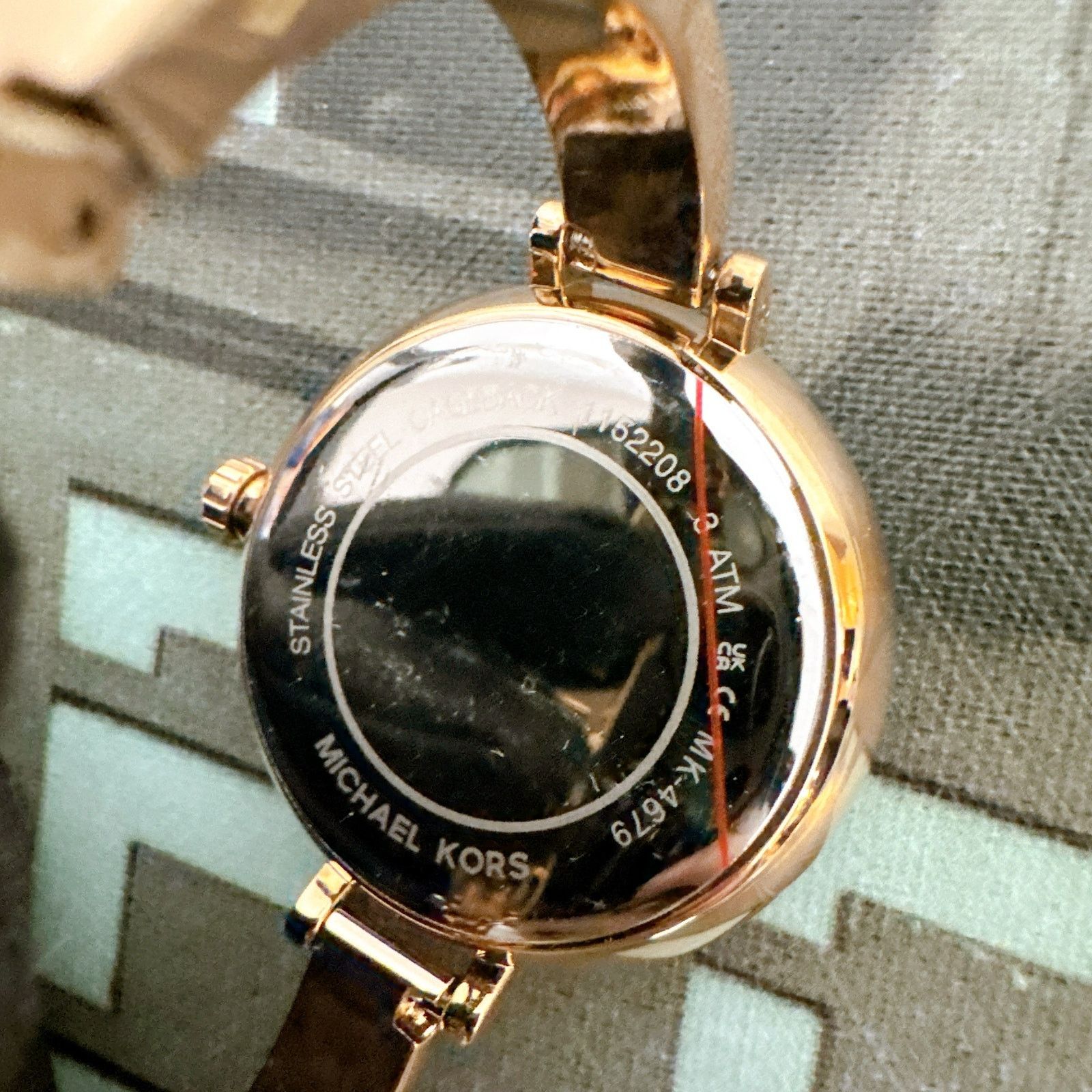 Michael Kors Michael Kors MK4679 Naia Rose Gold-Tone Logo Watch Size ONE SIZE - 5 Thumbnail