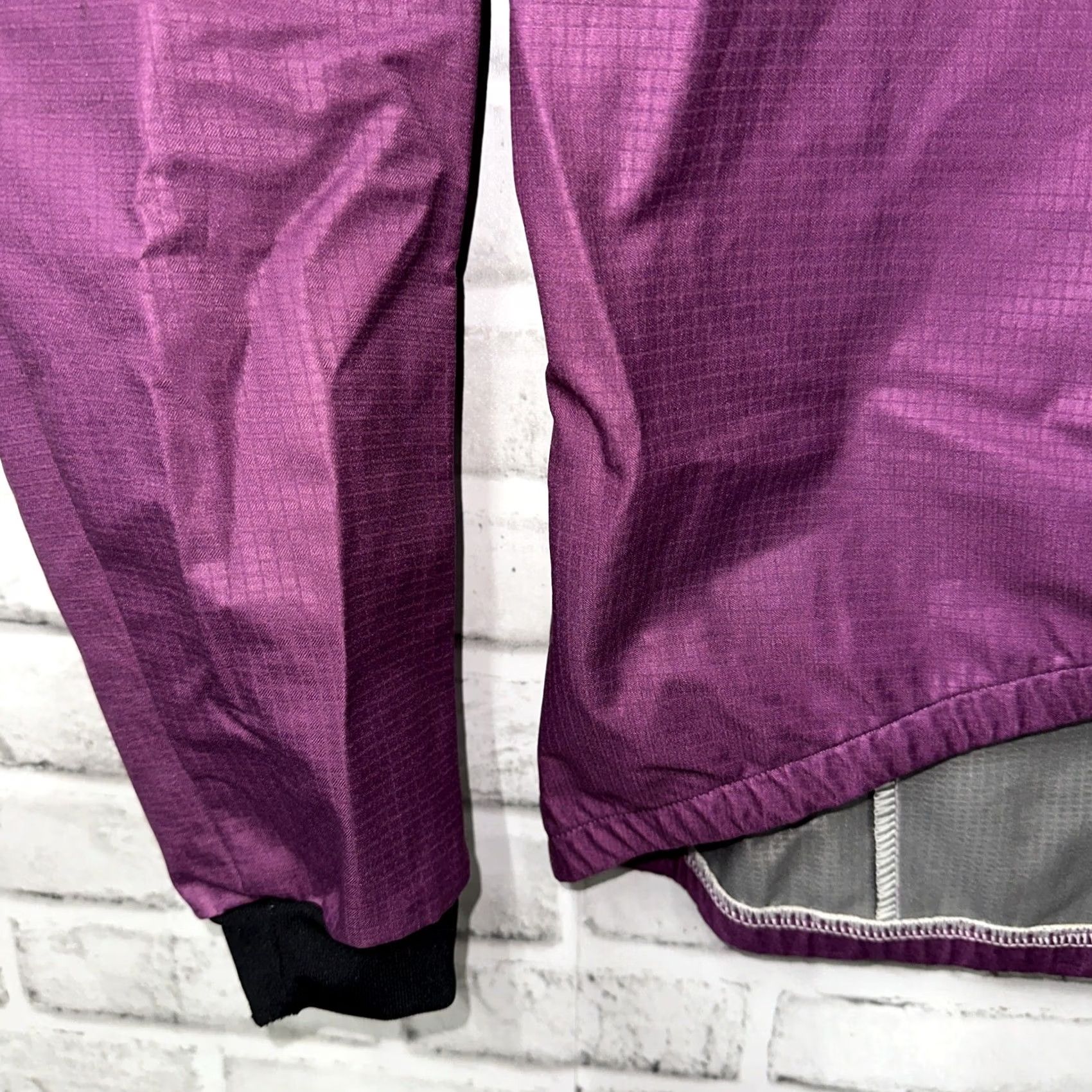 Vintage Canari Jacket Womens M Purple Full Zip Polyester Windbreaker Activewear Size M / US 6-8 / IT 42-44 - 4 Thumbnail