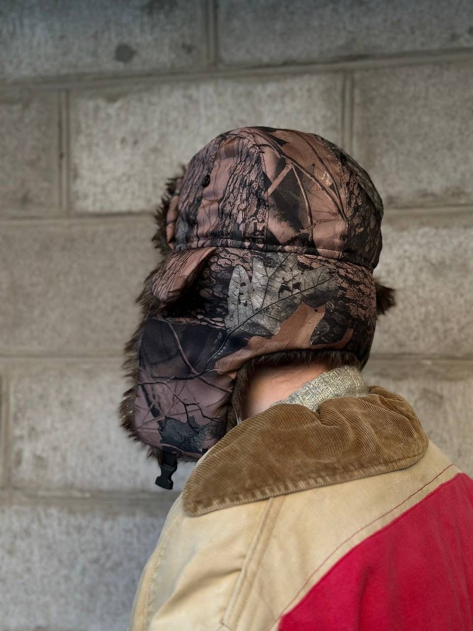 Le Grande Bleu (L.G.B.) Vintage Real Tree Trucker Cap Brown White Y2K 00s Aesthetic Size ONE SIZE - 2 Thumbnail