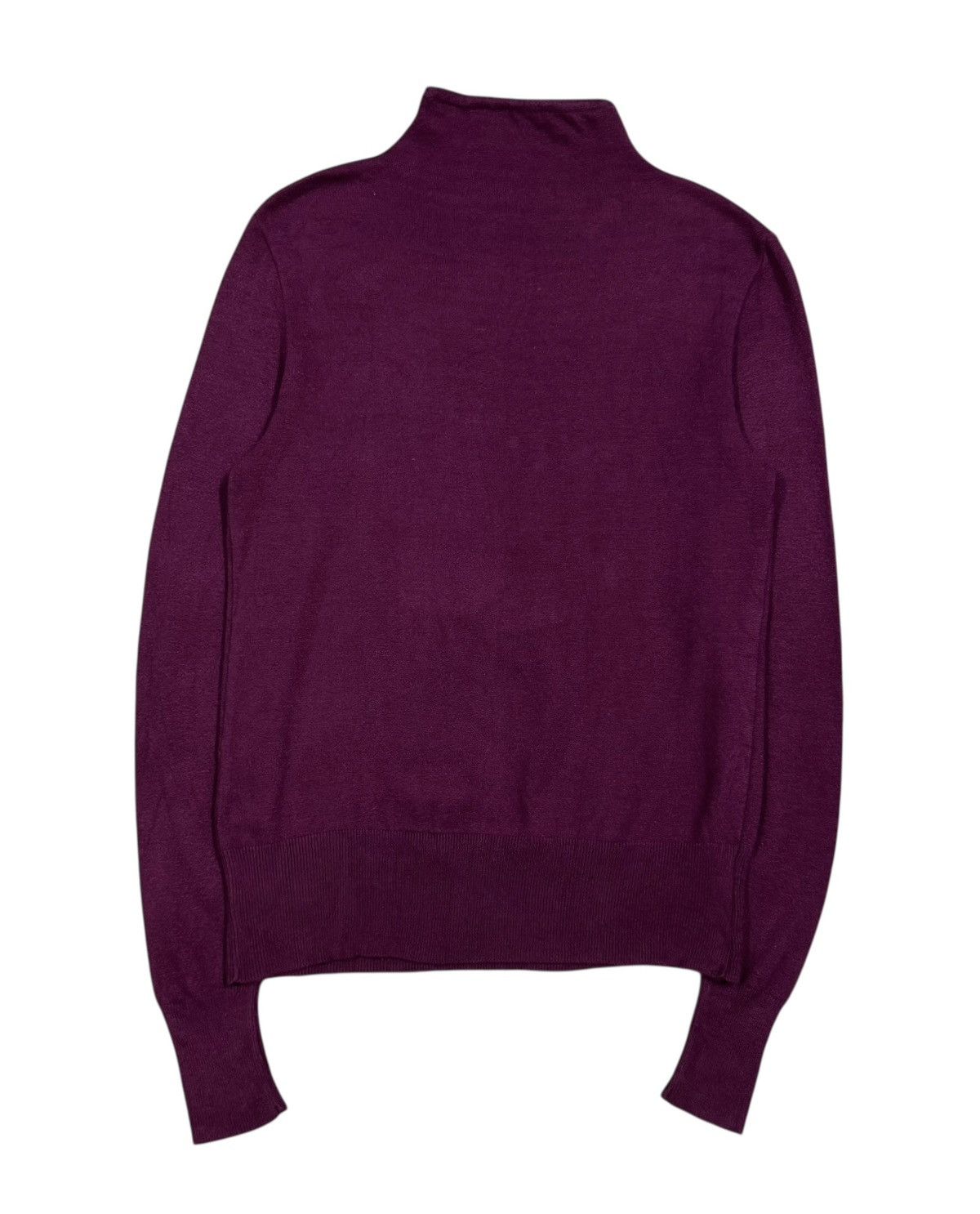 Kenzo Vtg🔥Kenzo High Neck Jumper Mohair Flowers Embossed Knitwear Size US M / EU 48-50 / 2 - 2 Thumbnail