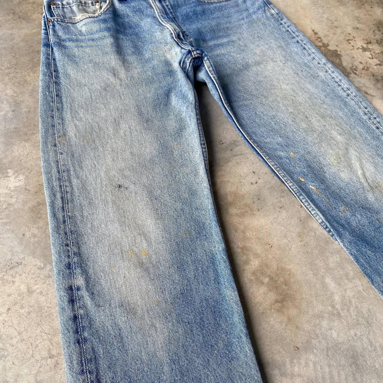 Levi's Vintage Clothing VINTAGE LEVI’S 505 MUDWASH - 90s USA 553 BUTTON STAMP W33 Size US 33 - 7 Thumbnail