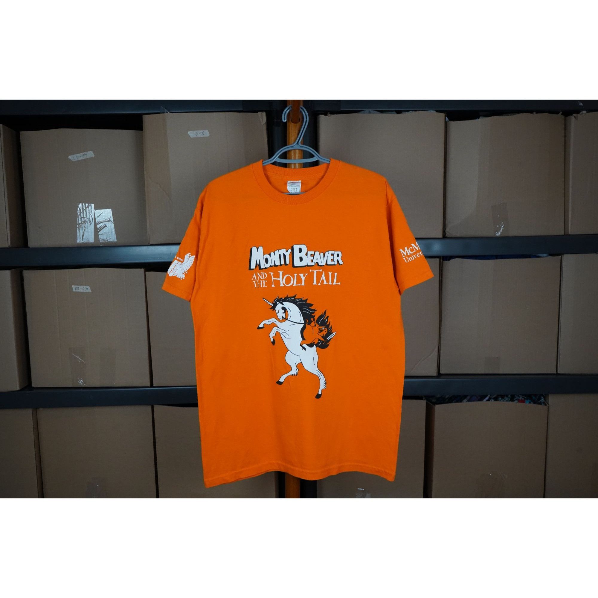 Other McMaster University Orange Tshirt Men's L #313 Size US L / EU 52-54 / 3 - 1 Thumbnail